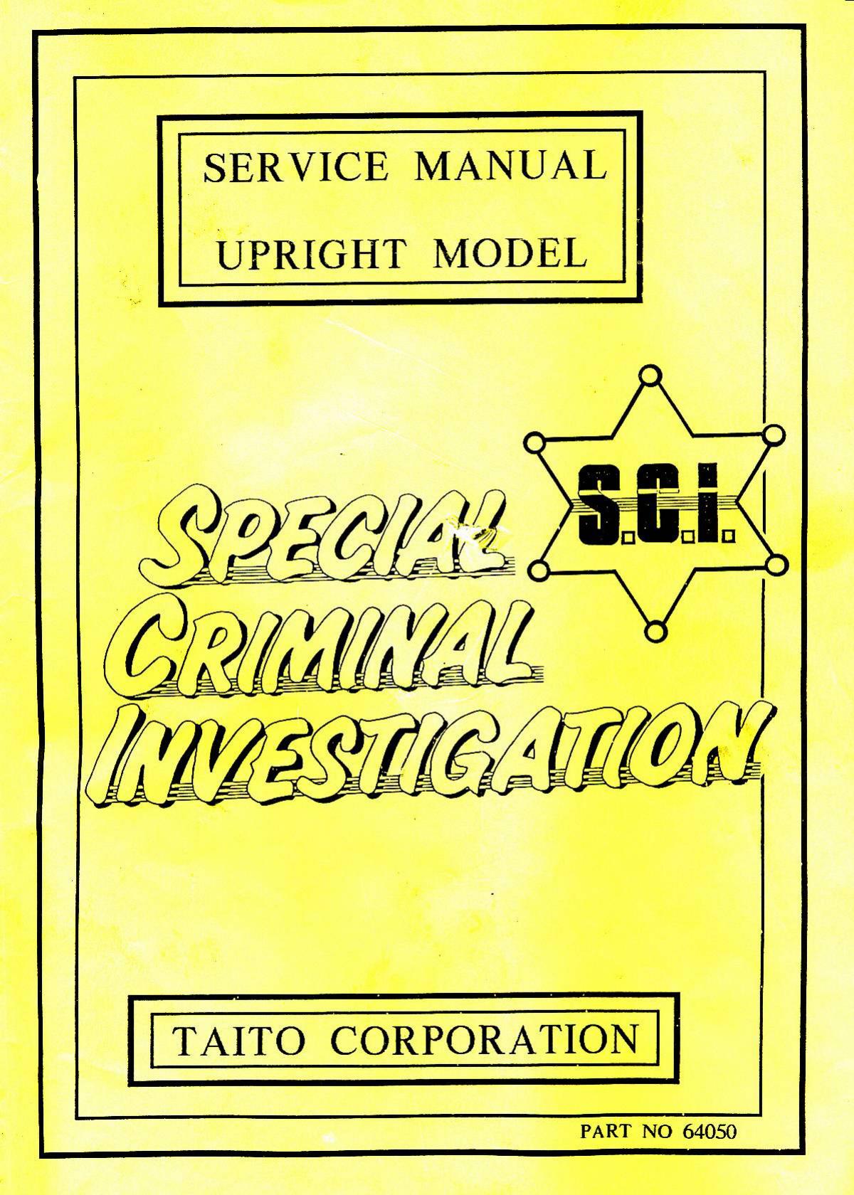SCI-Service manual
