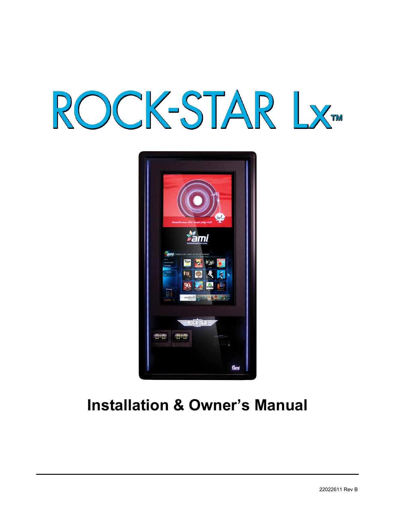 Microsoft Word - 22022611 Rev B - Rock-Star Lx Installation and Owner's Man…