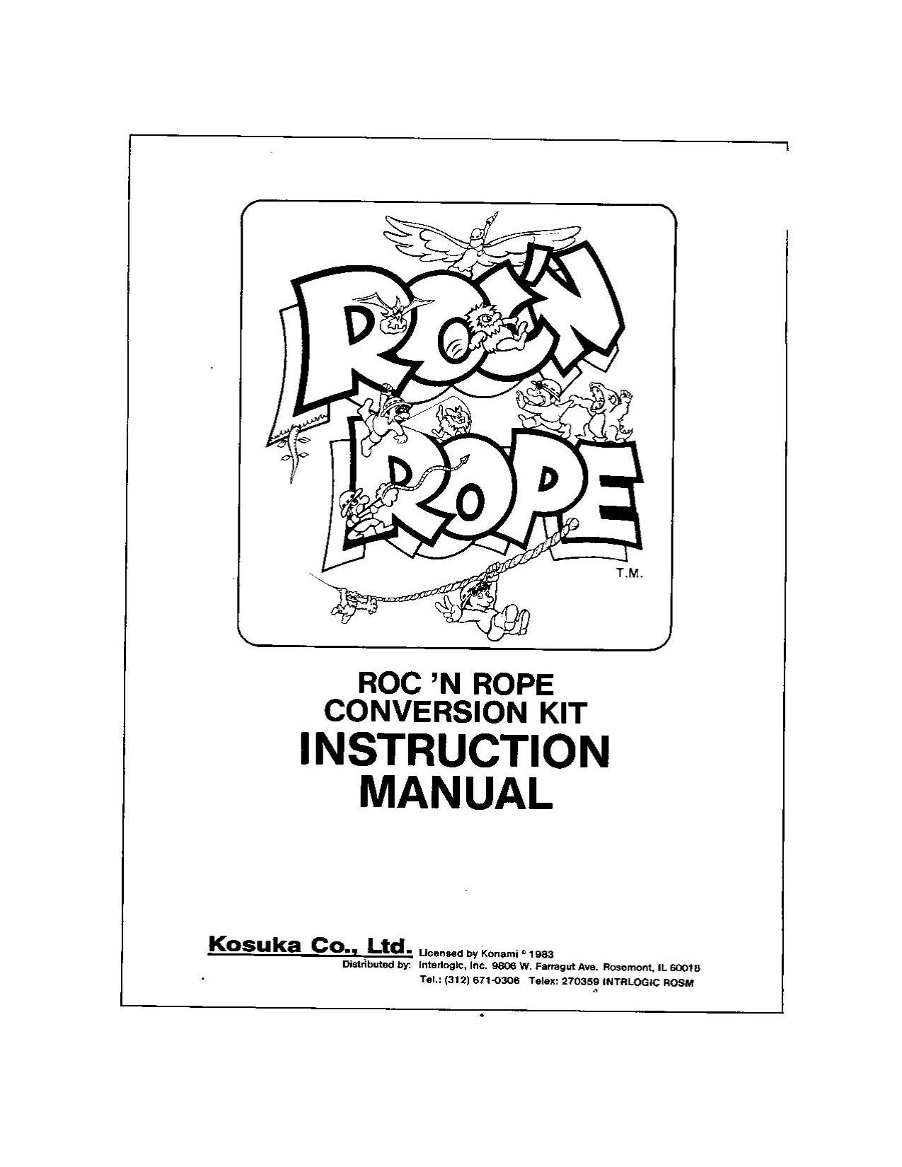 Roc'N Rope (Conv. Kit Ins) (U)
