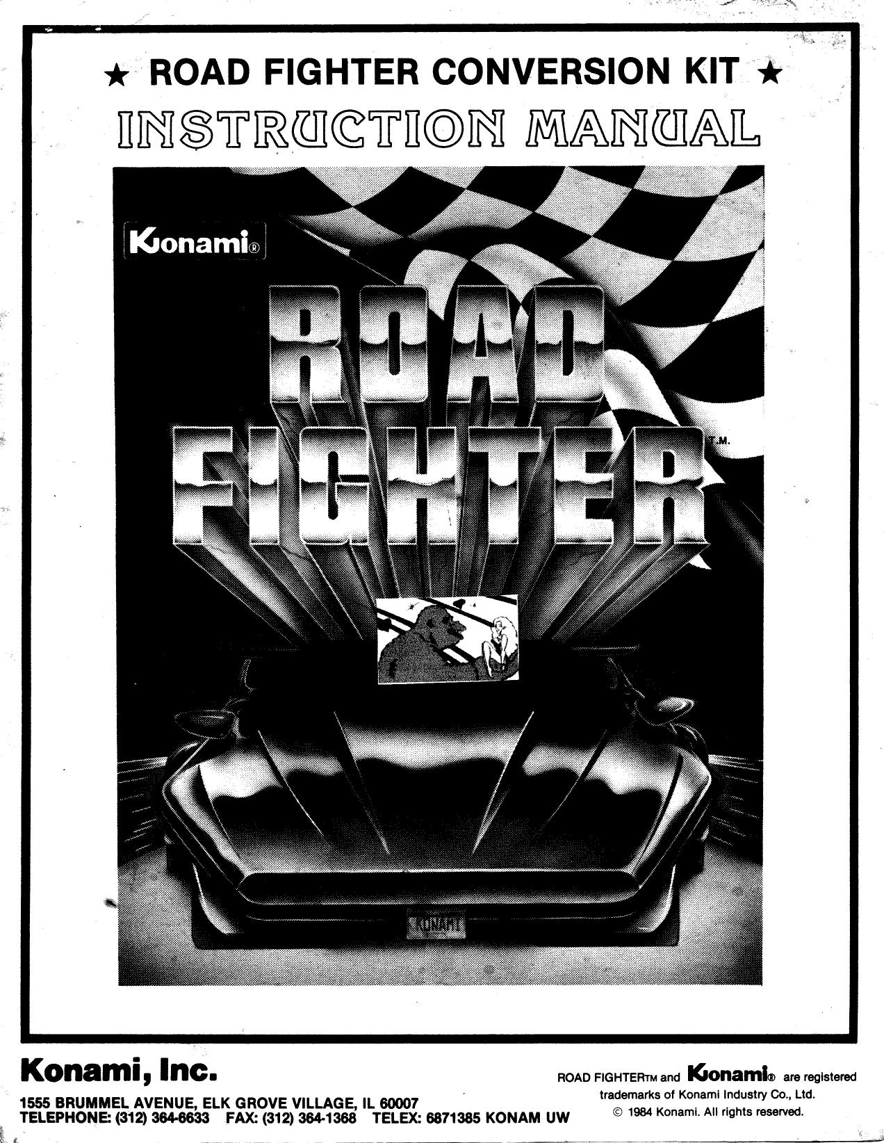 RoadFighter Manual