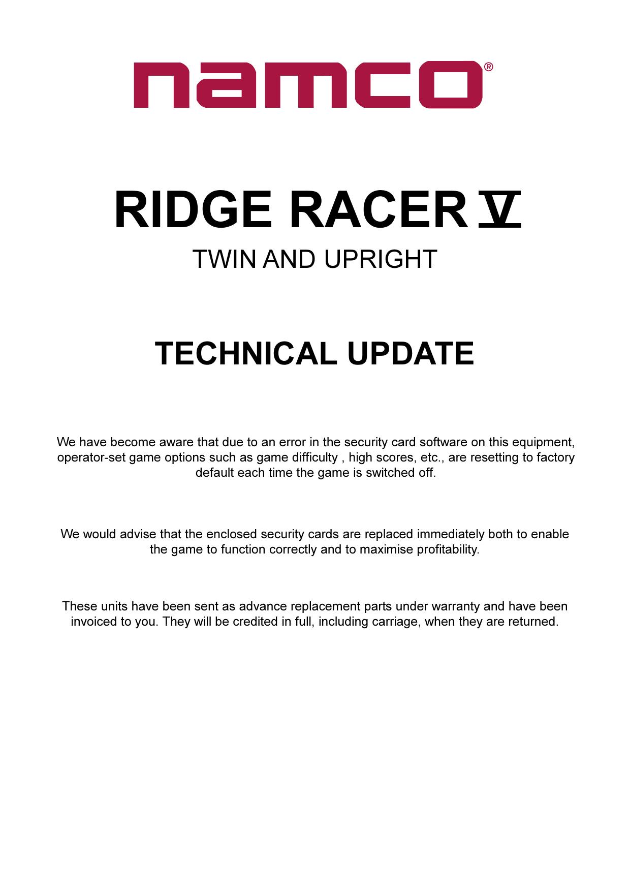 Technical Update