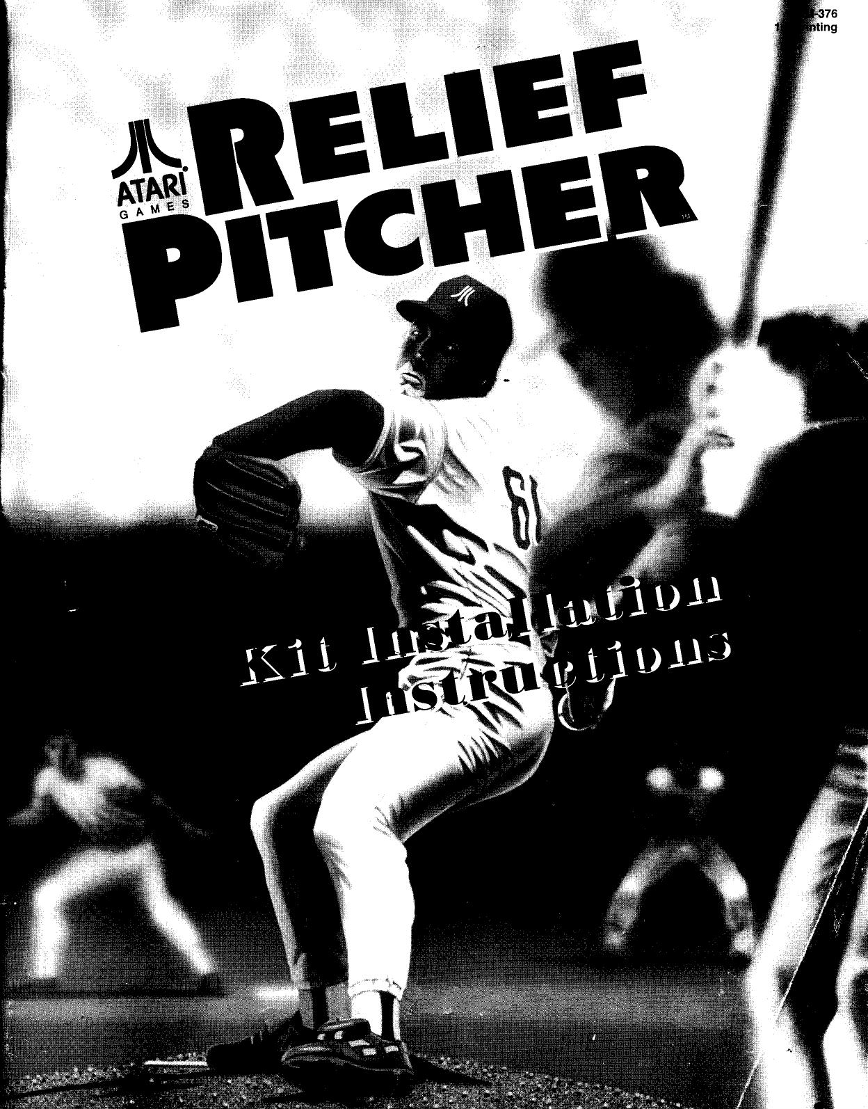 Relief Pitcher TM-376 1st Printing