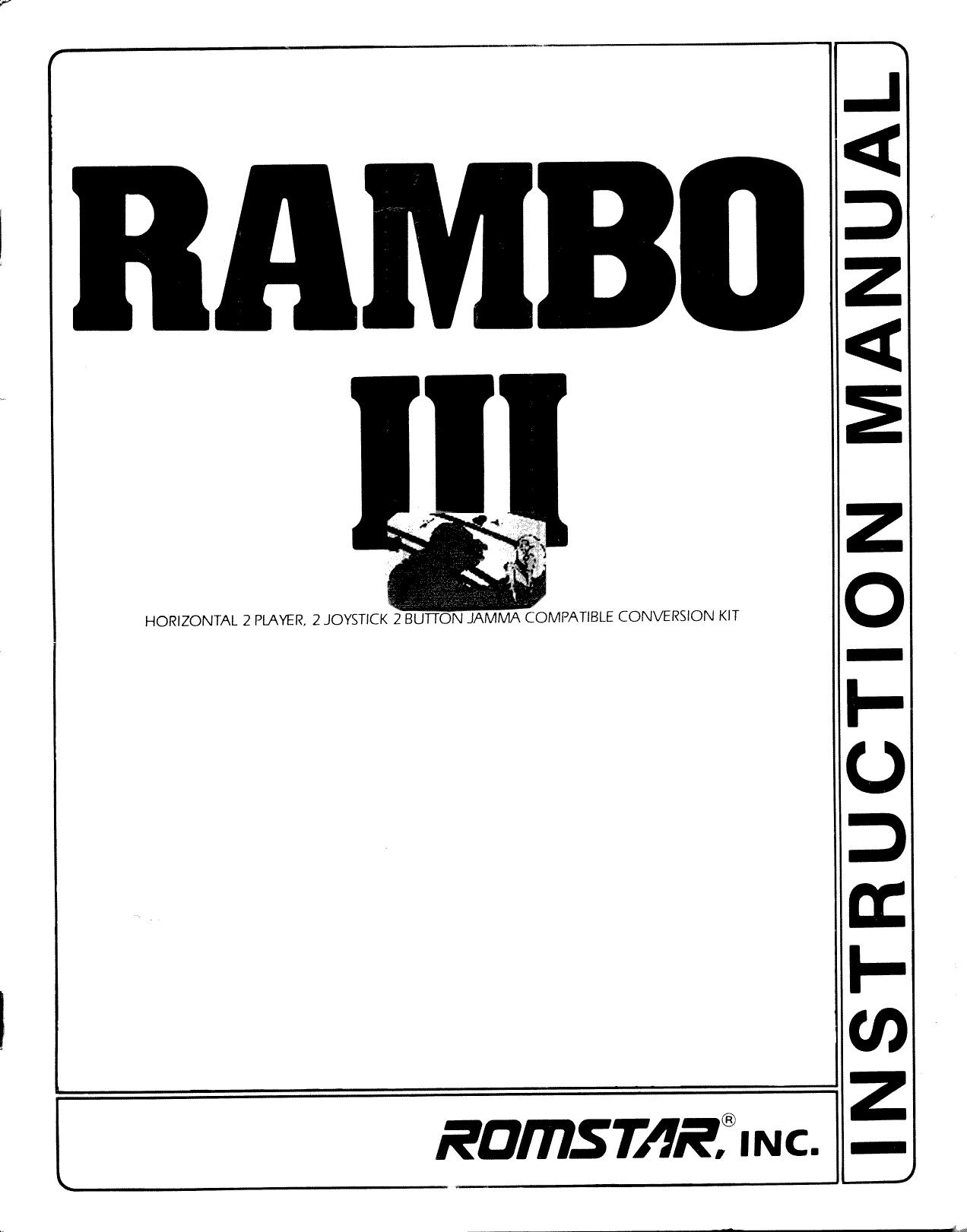 Rambo3 Manual
