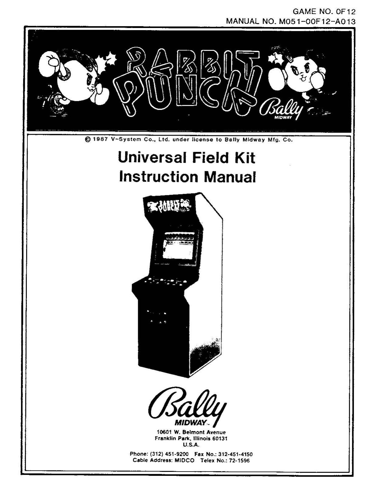 Rabbit Punch (Uni. Field Conv. Kit) (U)