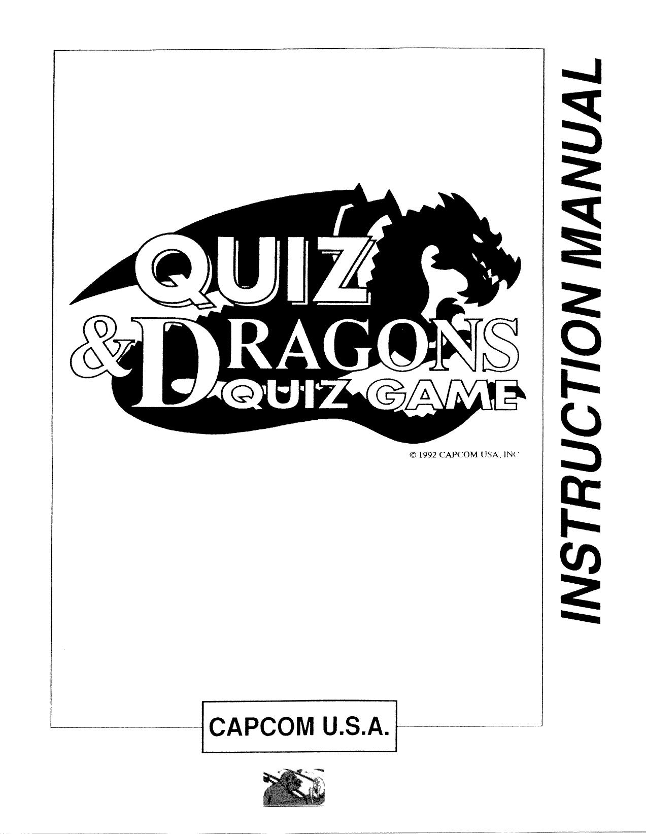 Quiz&Dragons Manual