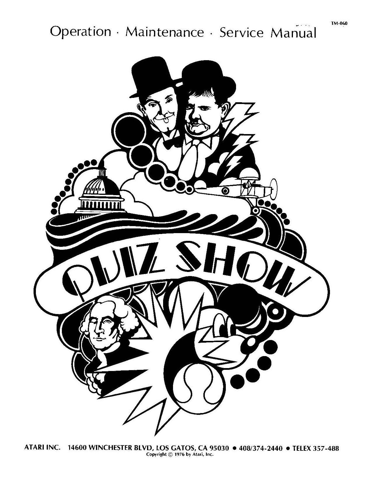 Quiz Show (TM-060) (Op-Maint-Serv) (U)