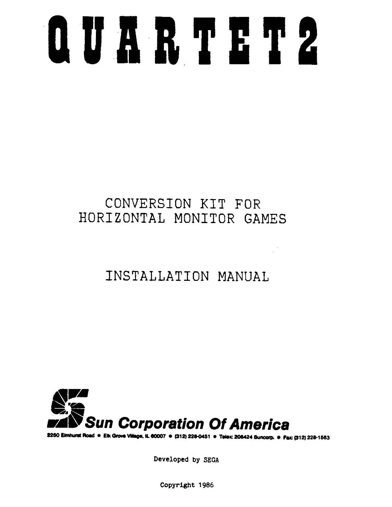 Quartet 2 (Conversion Kit Ins) (U)