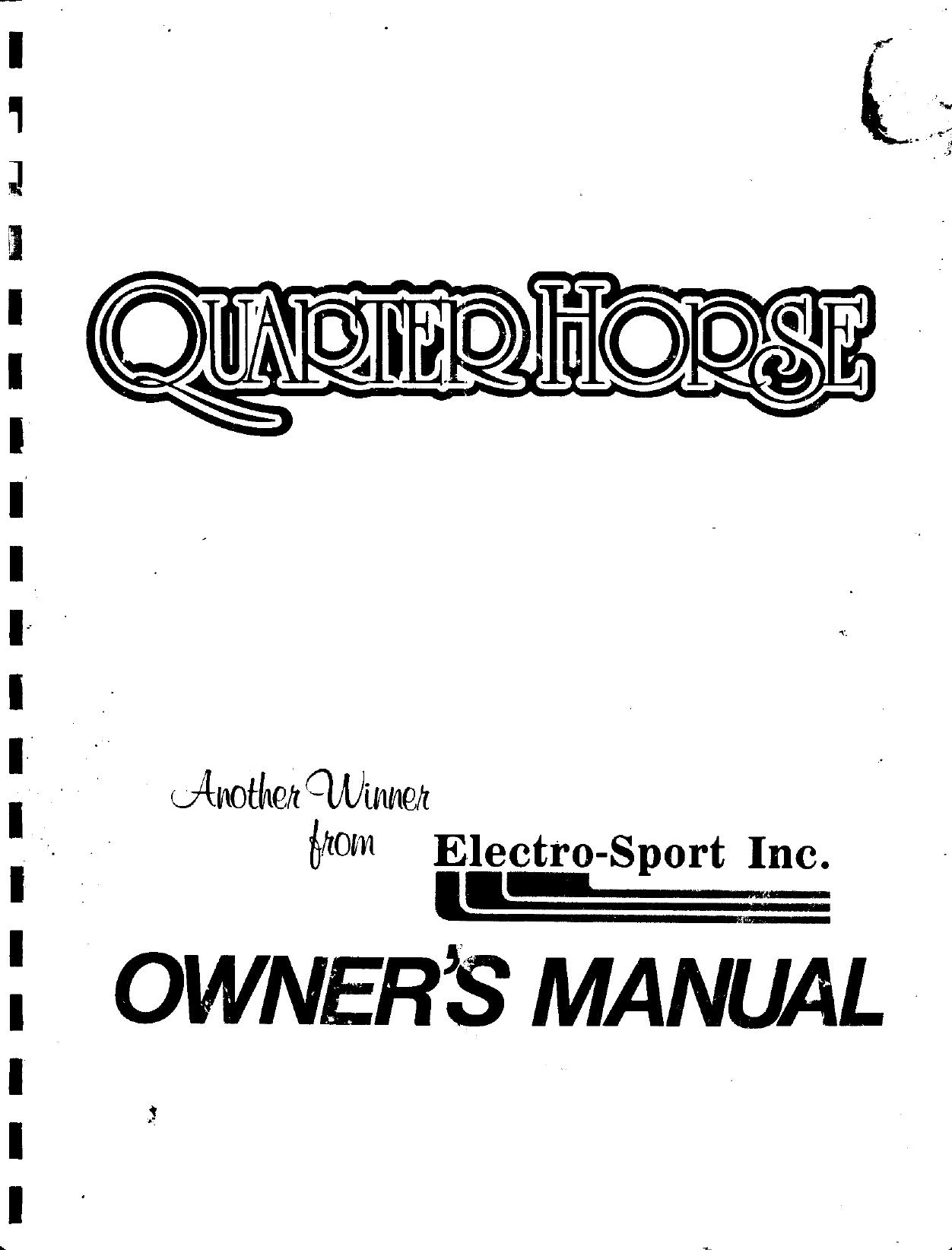 Quarterhorse (Owner's) (U)