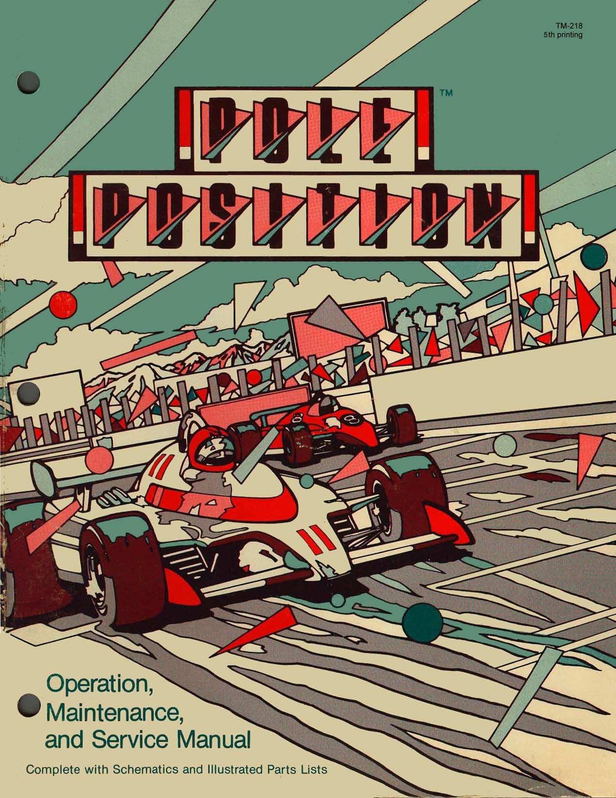 Pole Position TM-218 5th Printing