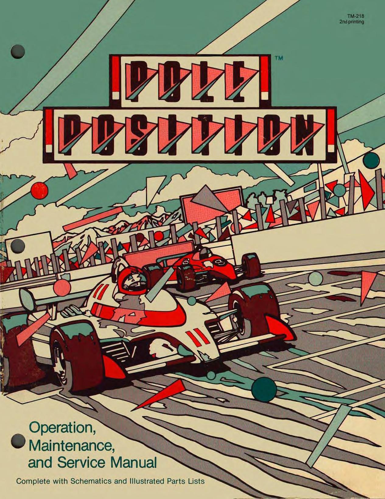 Pole Position TM-218 2nd Printing