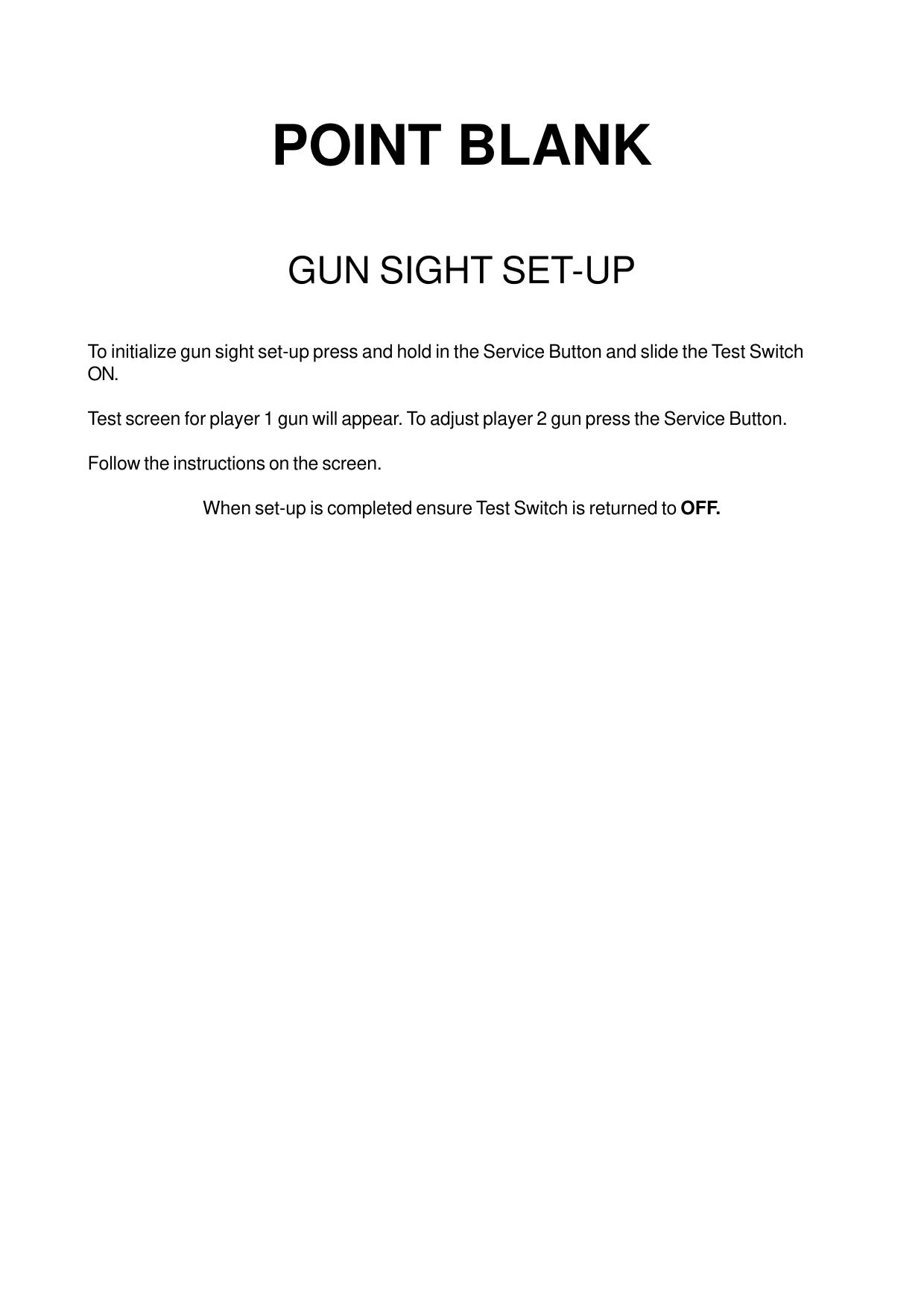 Point Blank Update 1