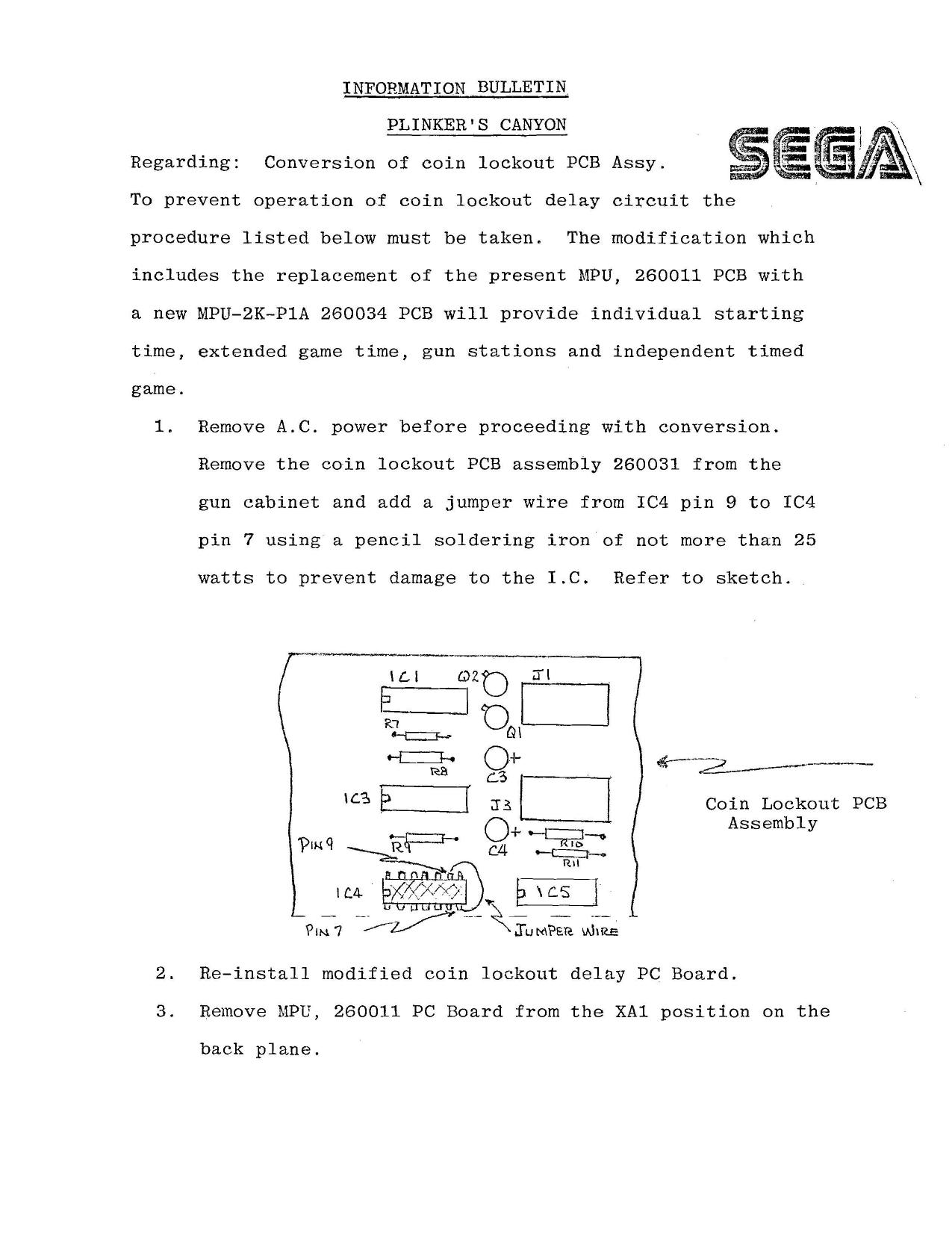 Plinker's Canyon Bulletin