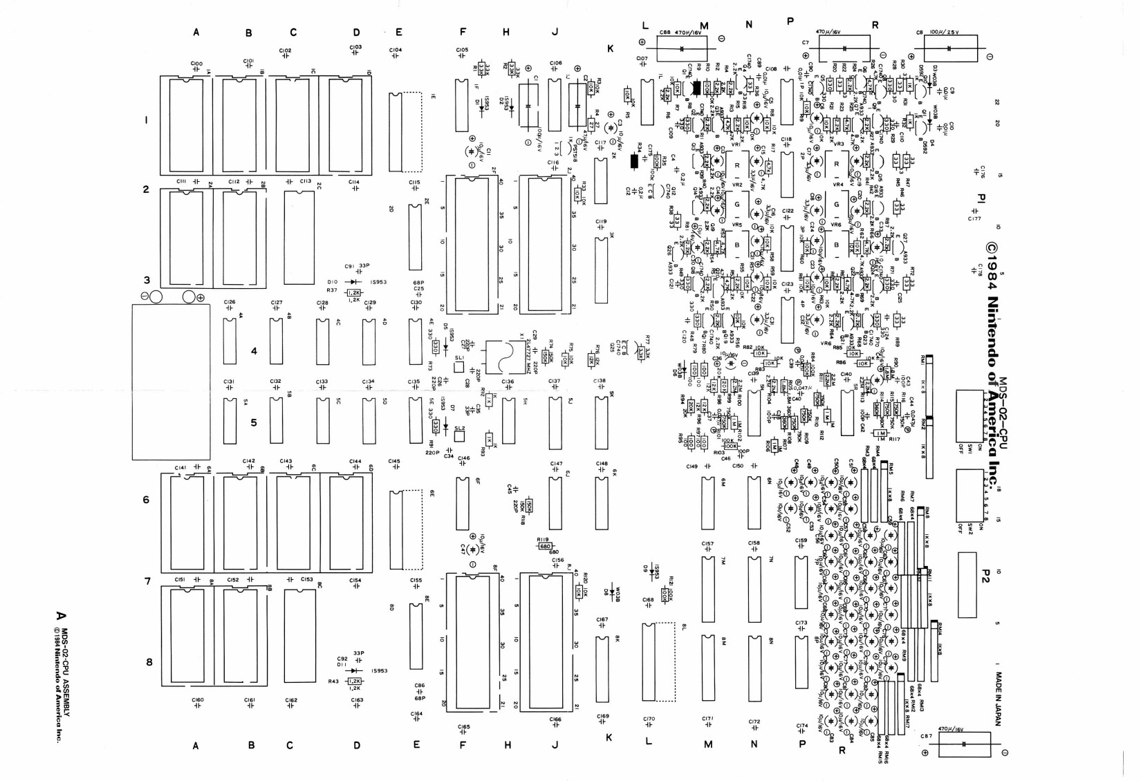 Playchoice 10 Table ModelSchematics