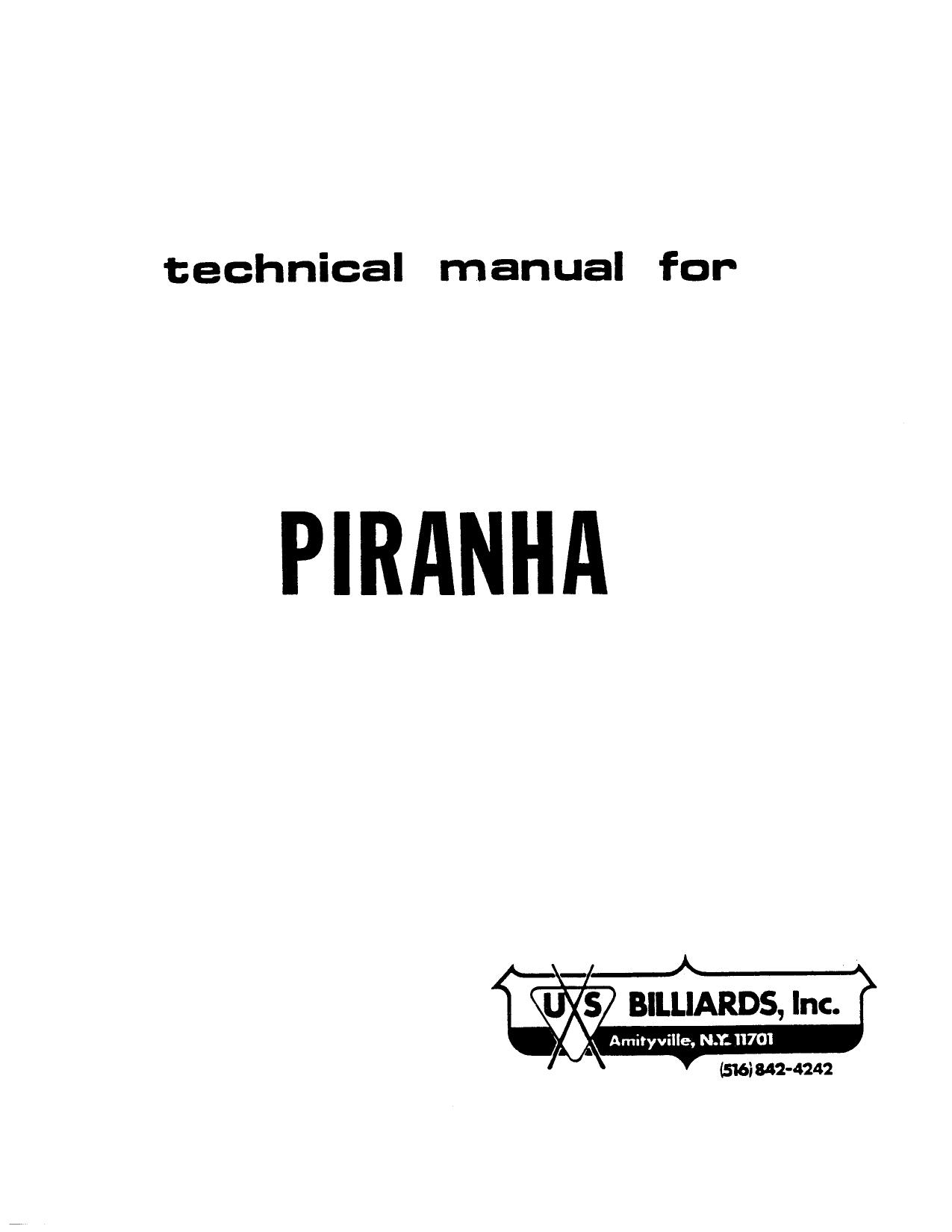 Piranha (Technical) (U)