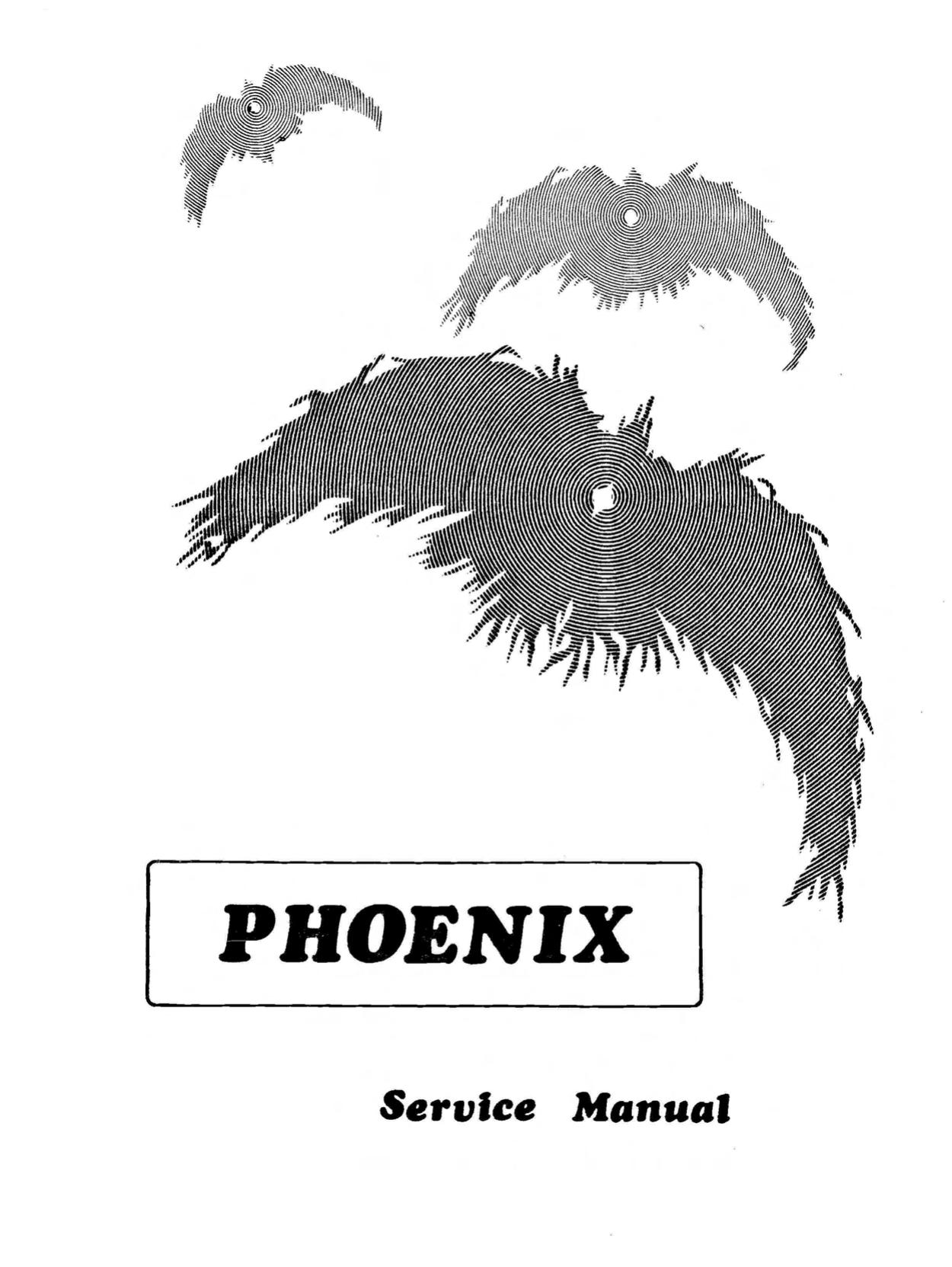 Phoenix Service Manual (Zaccaria ITALY)