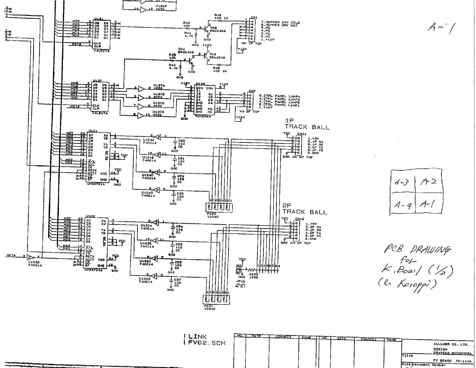 PCB schematic