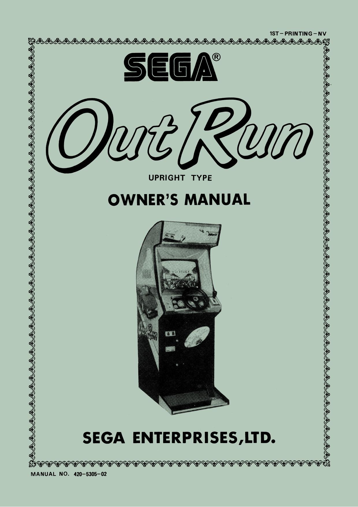 Outrun Upright Manual