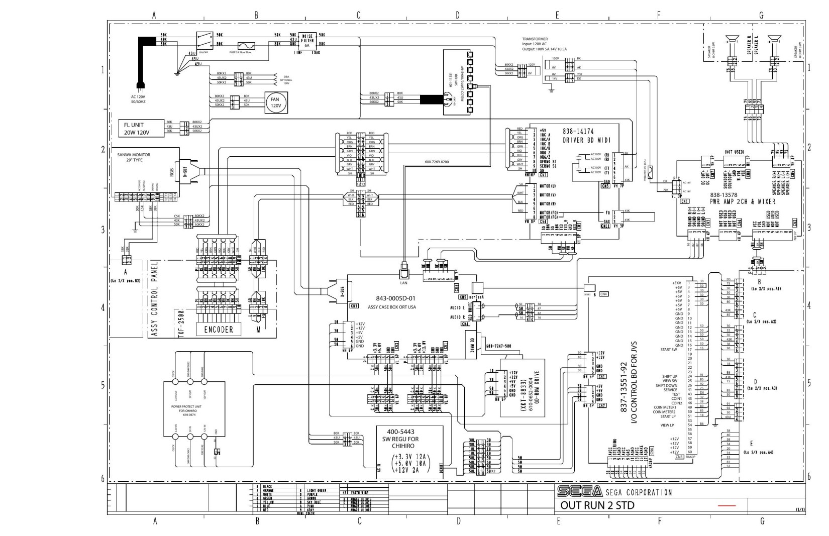 Outrun 2 Std Wiring Diagrams