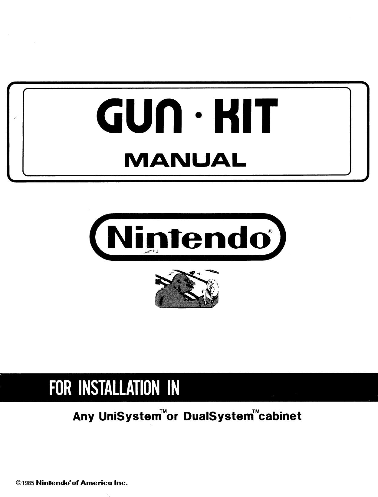 NintendoGunKit Manual
