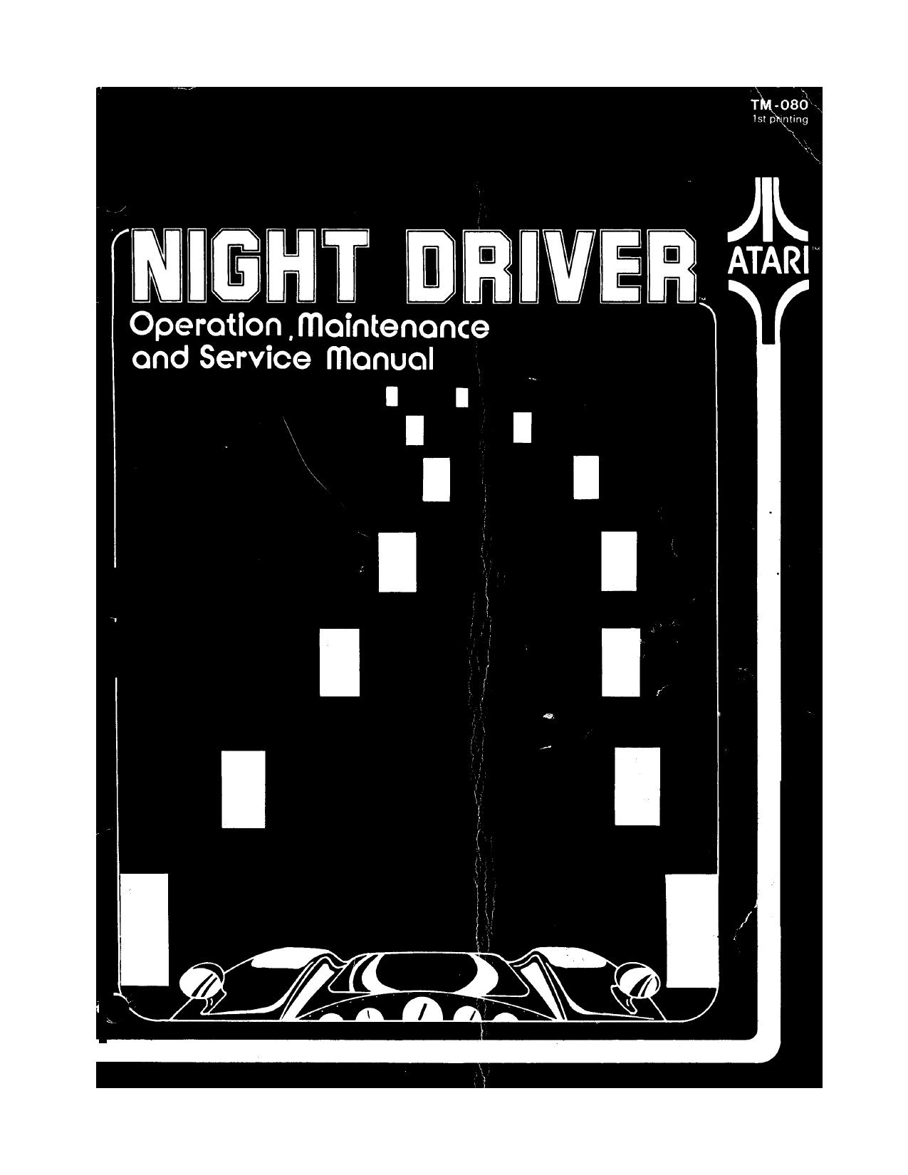 Night Driver TM-080 1st Printing