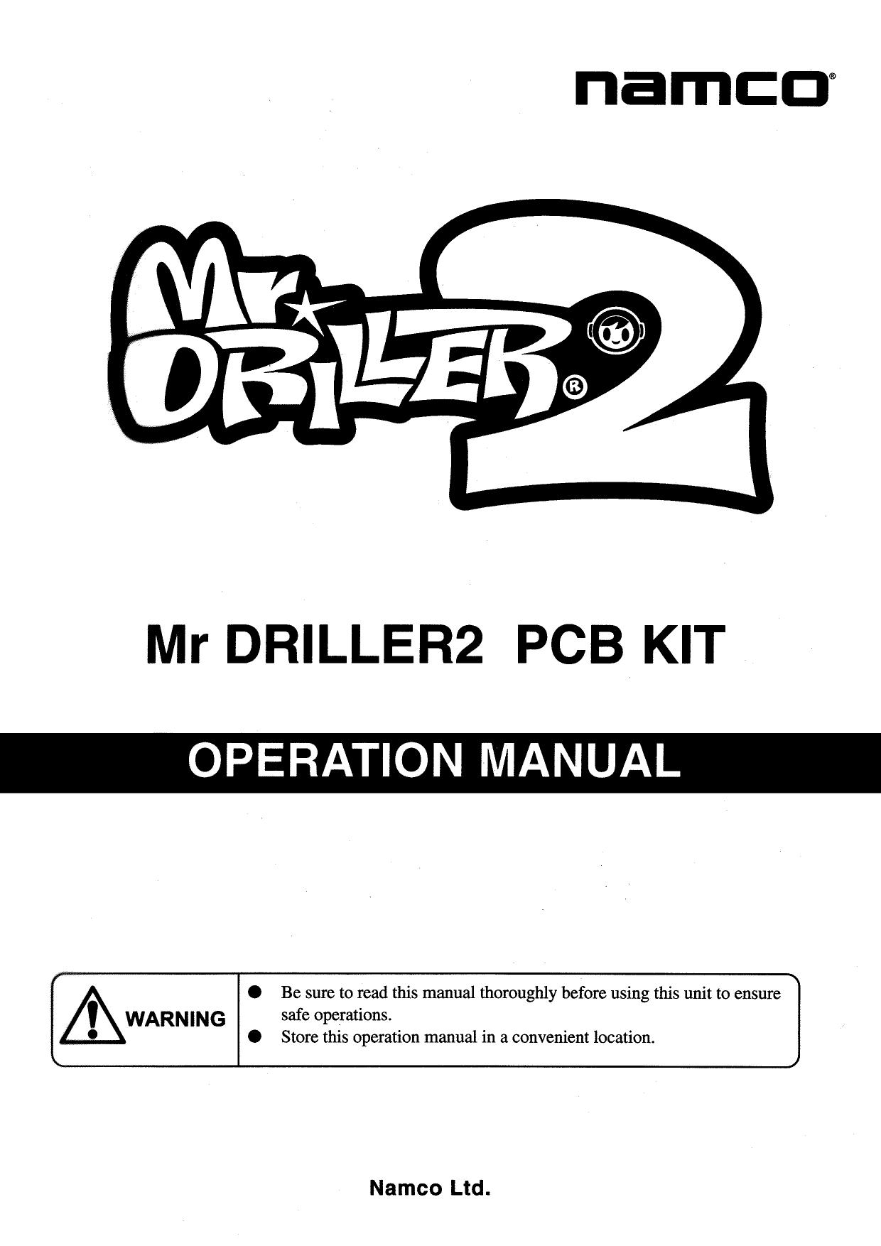 Mr Driller 2.man