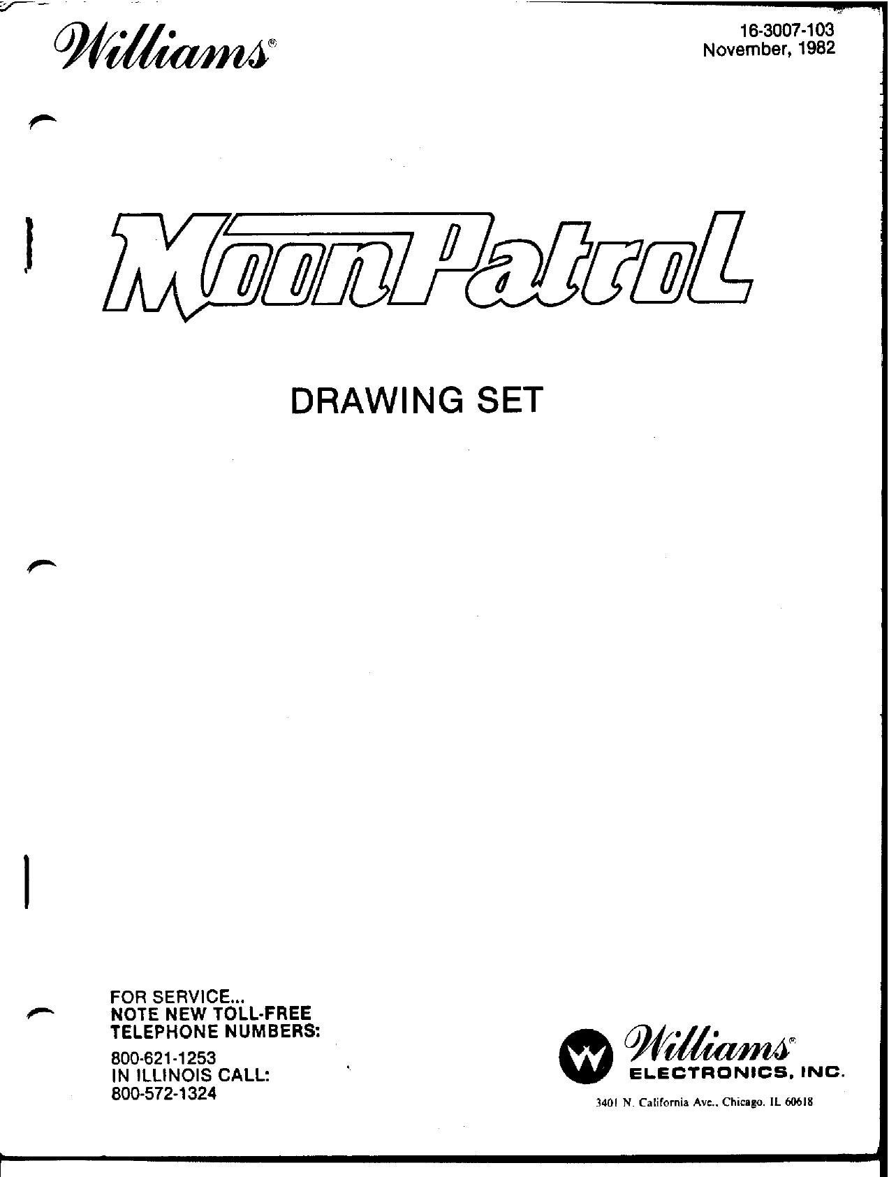 Moon Patrol (Drawing Set) (U)