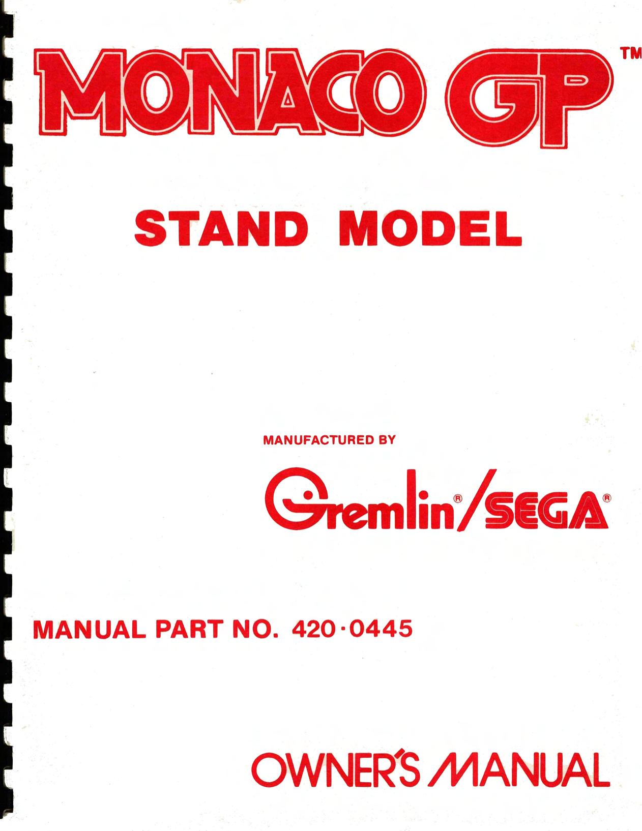 Monaco GP Stand Model (420-0445)