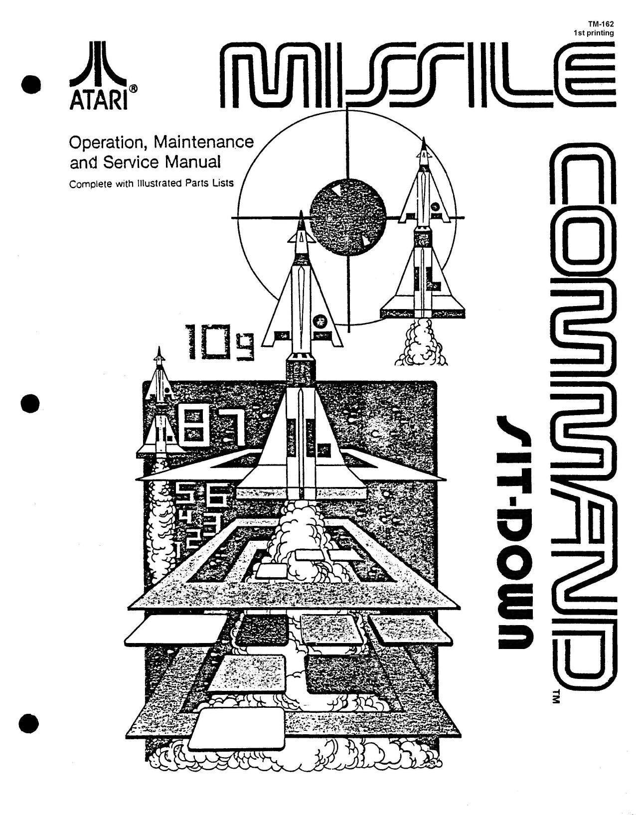Missile Command Sit-Down Manual