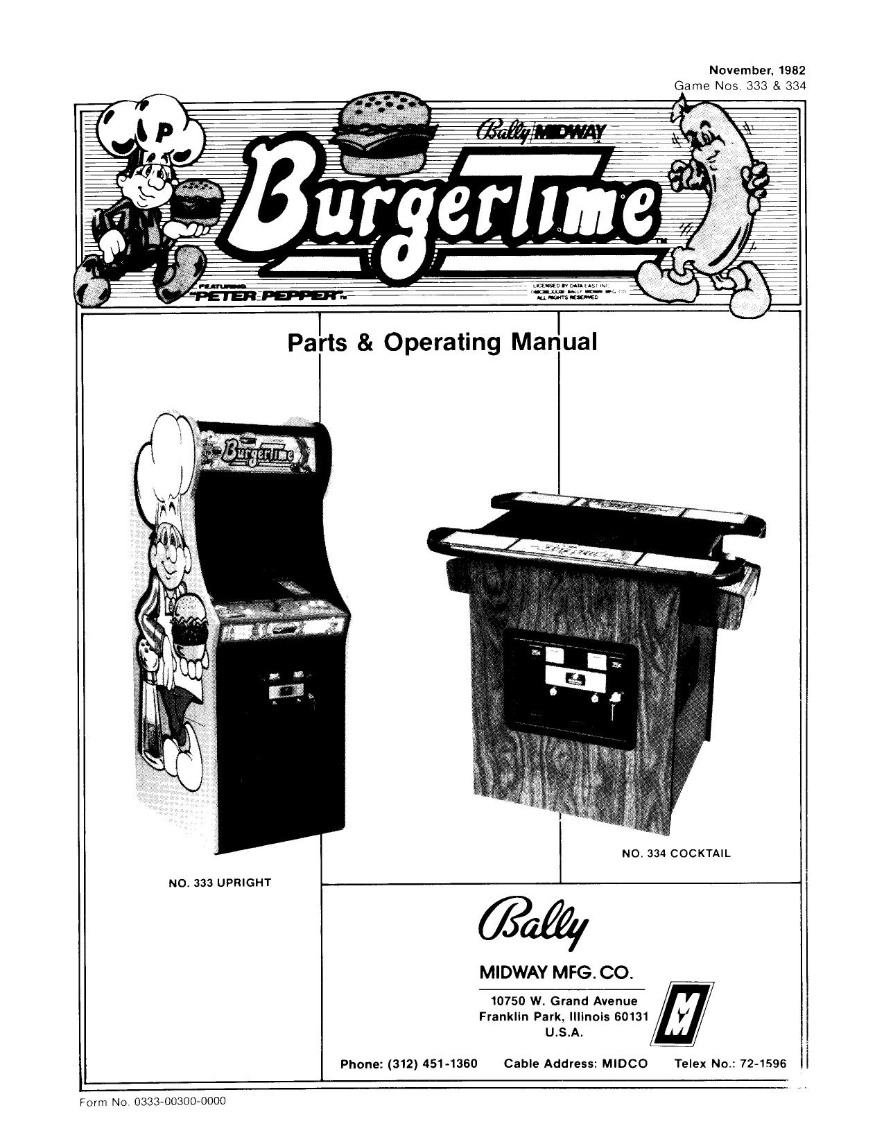 parts & Operating Manual [e]