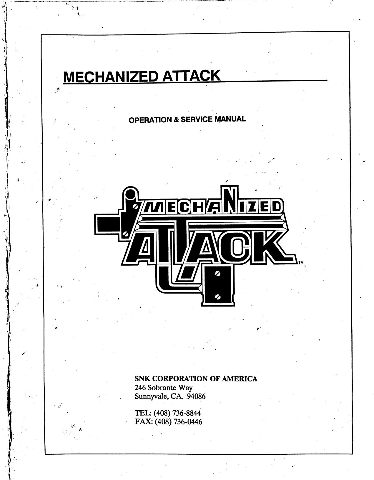 Mechanized Attack