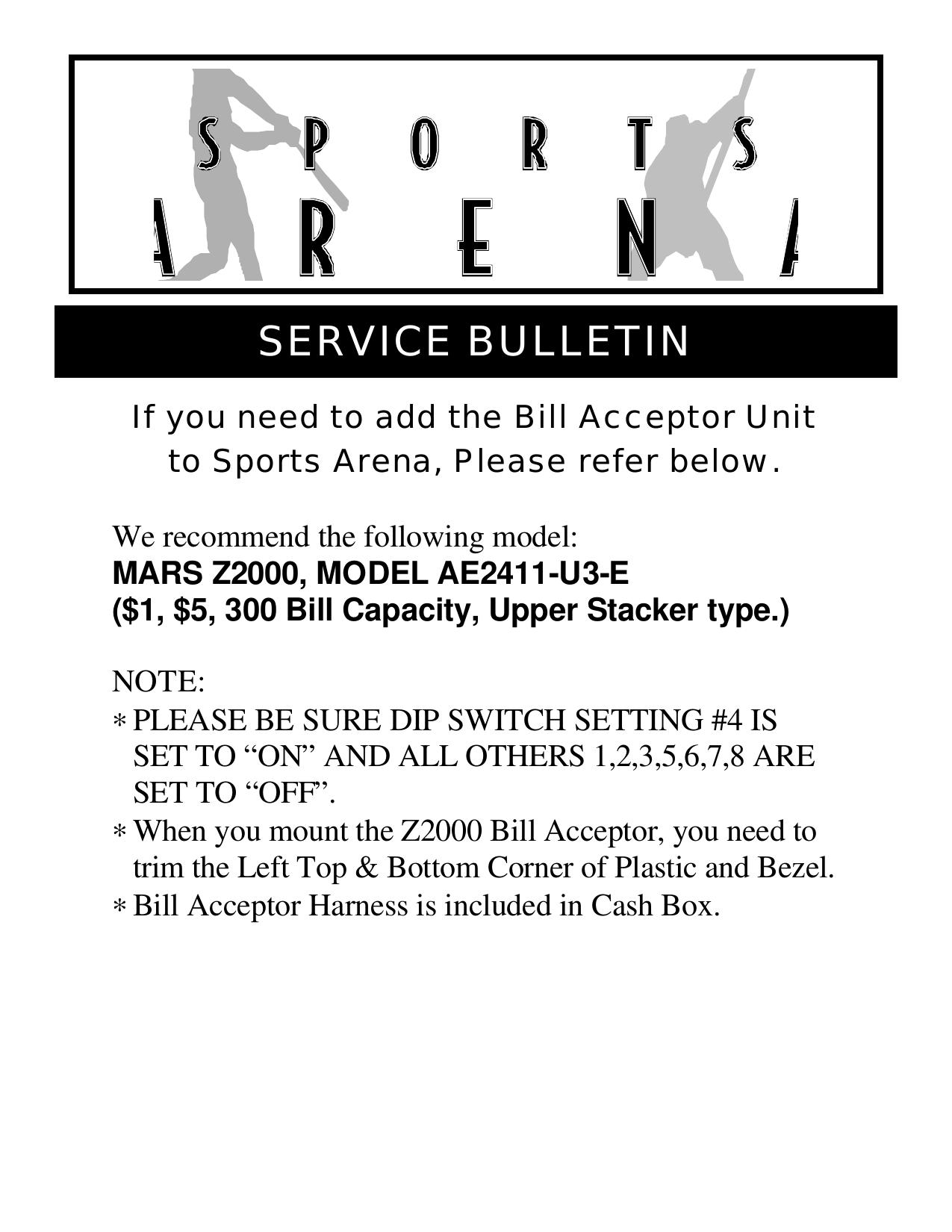 Mars DBA DIPSW setting information SA.pub