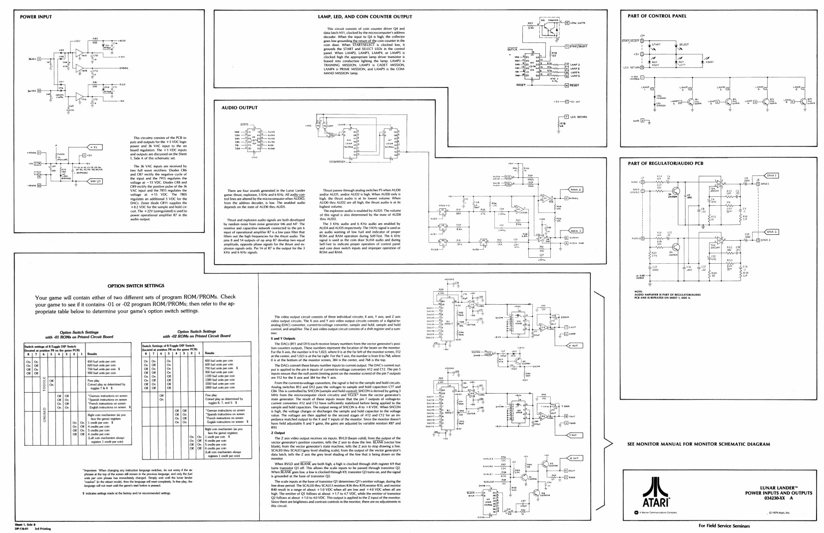 Lunar Lander (DP-136 3rd Printing) (Drawing Package) (Missing Sheet 01 Side A) (U)
