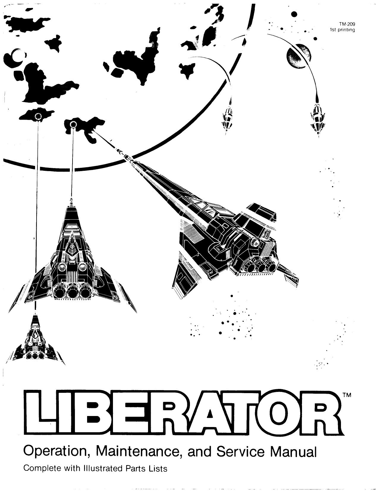 Liberator TM-209 1st Printing
