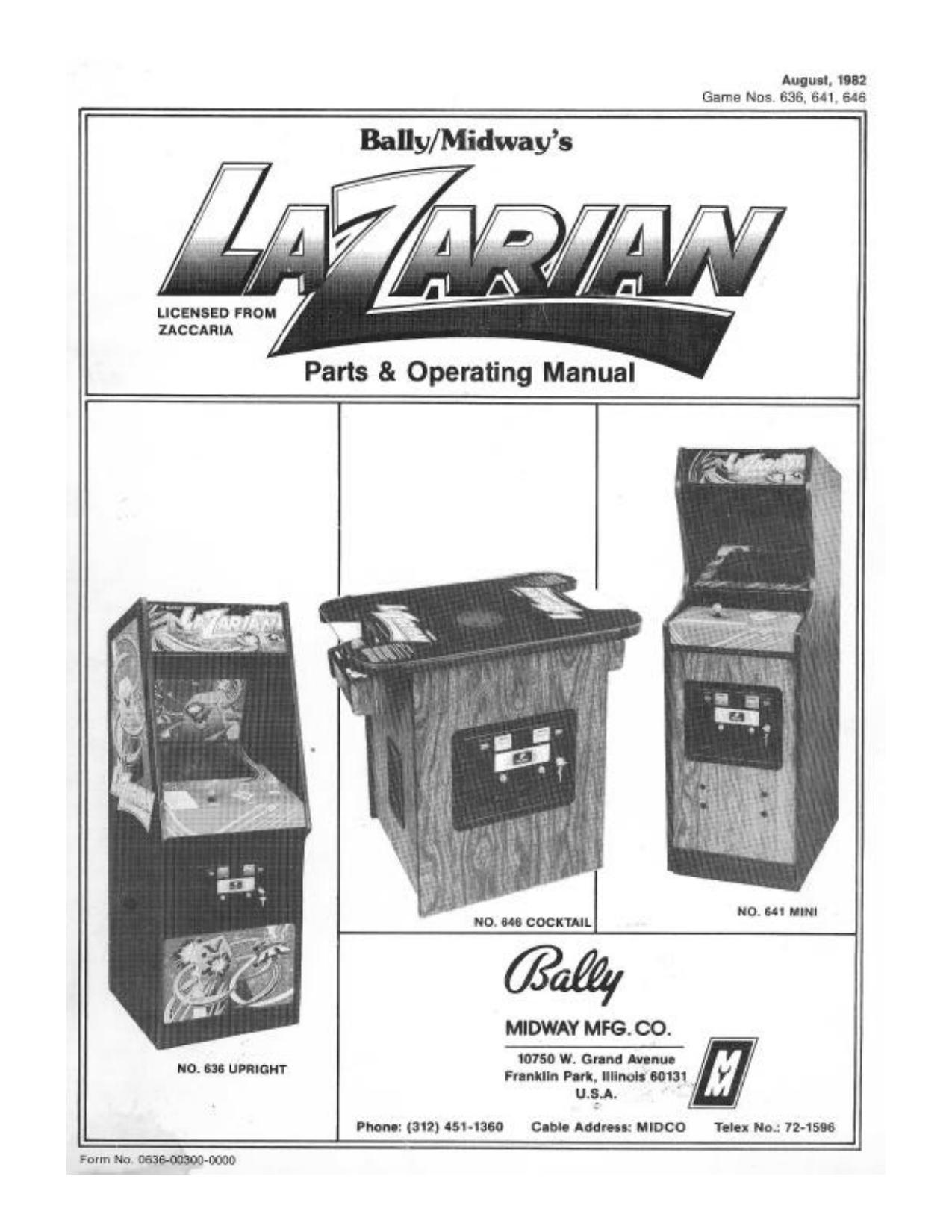 Lazarian (Parts & Operating) (U)