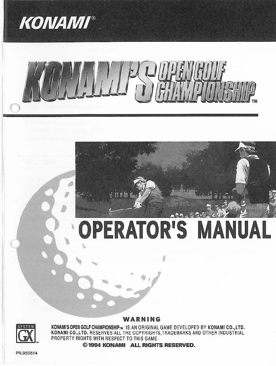 Konamis Open Golf Championship