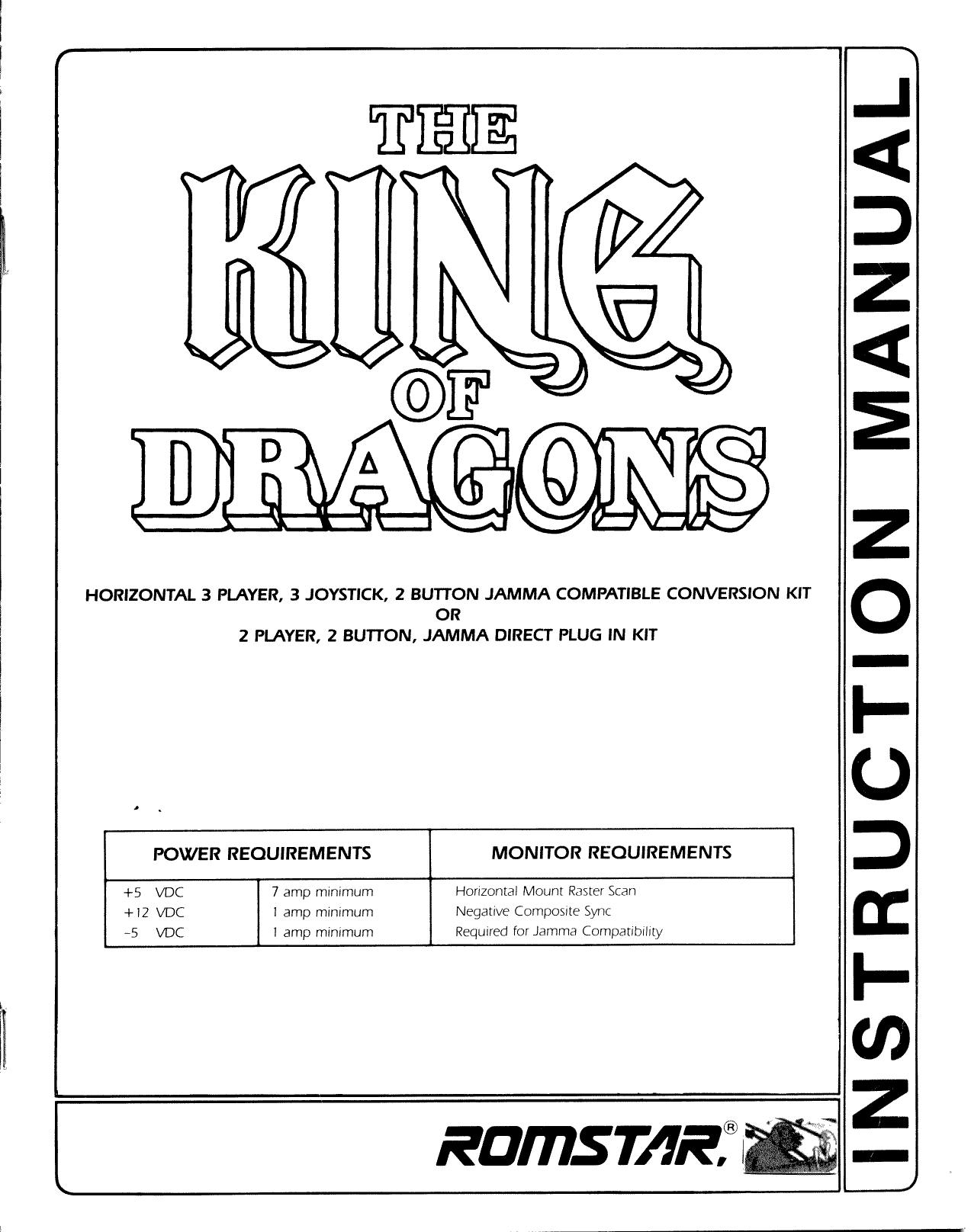 KingDragons Manual