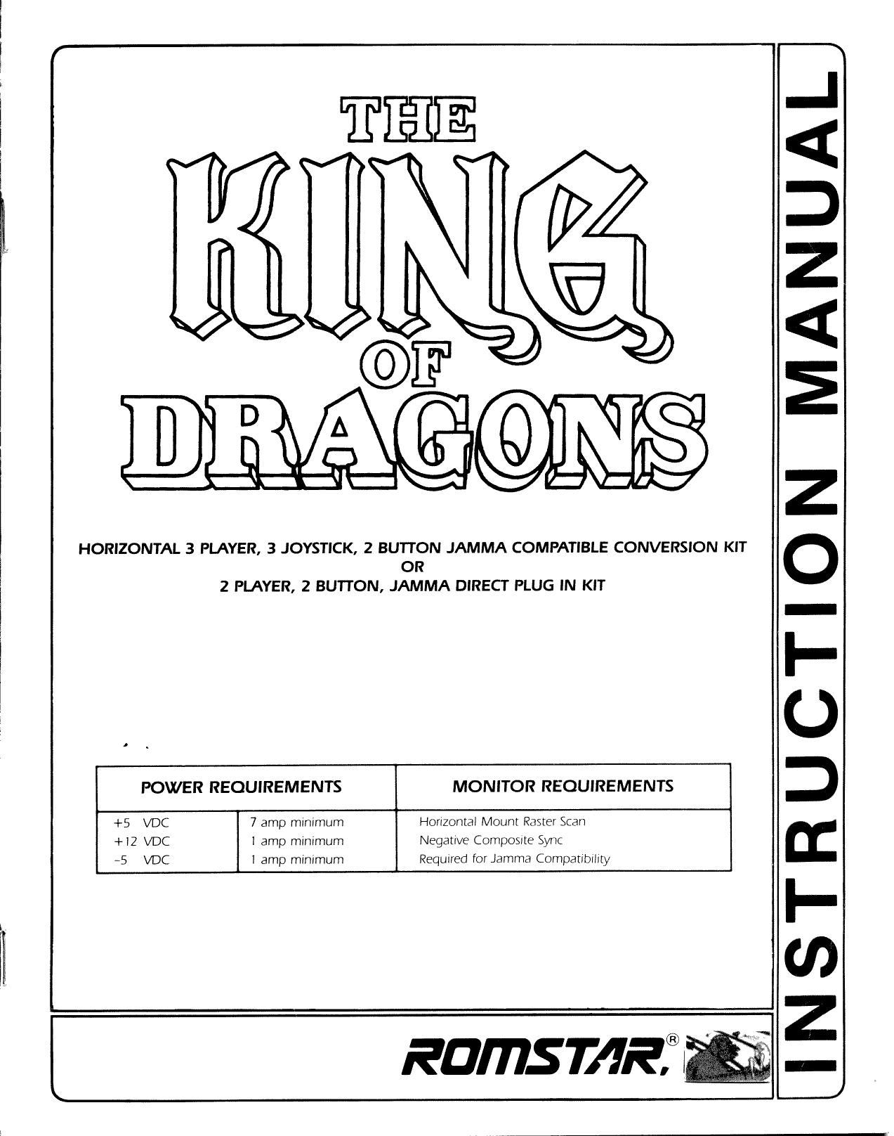 KingDragons Manual