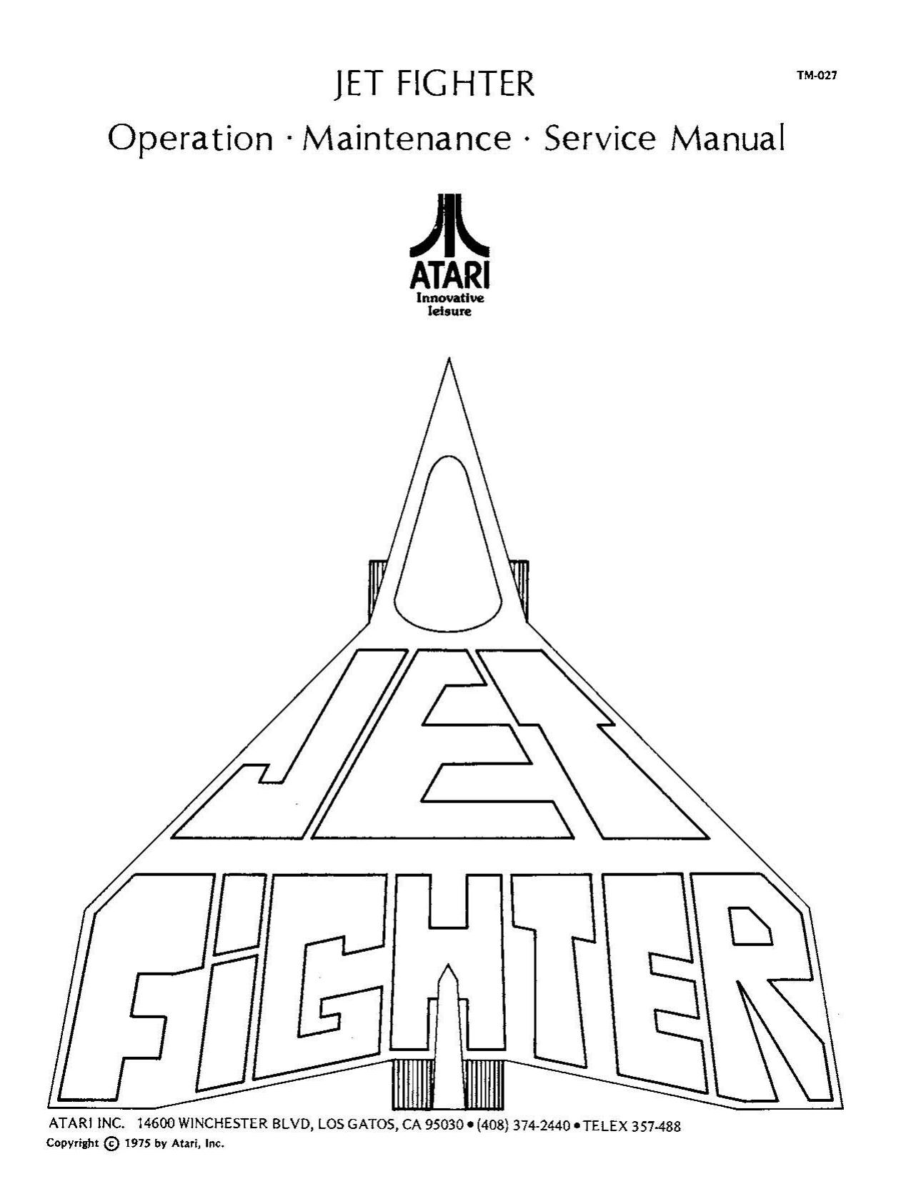 Jet Fighter (TM-027) (Op-Maint-Serv) (U)