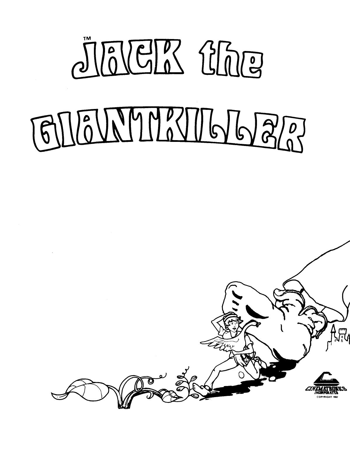 Jack the Giant Killer (Op & Maintenance) (U)