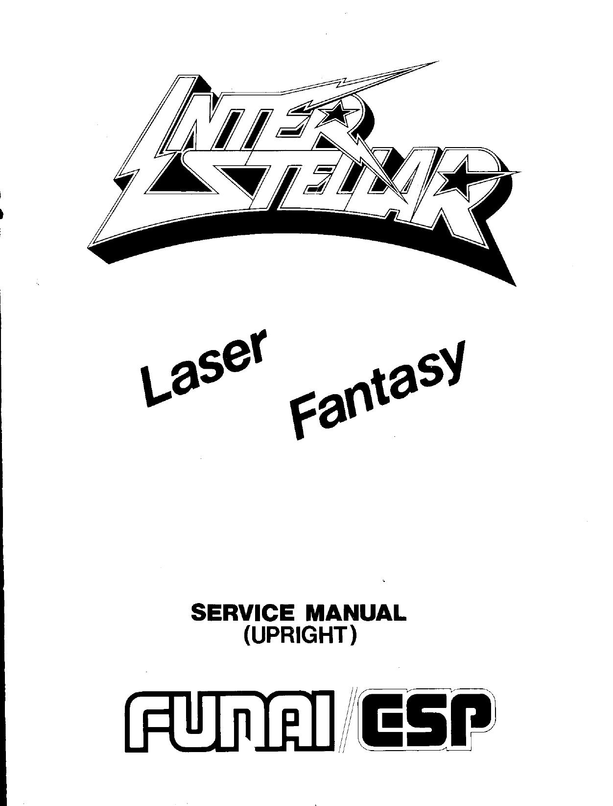 Interstellar (Upright) (Service Manual) (U)