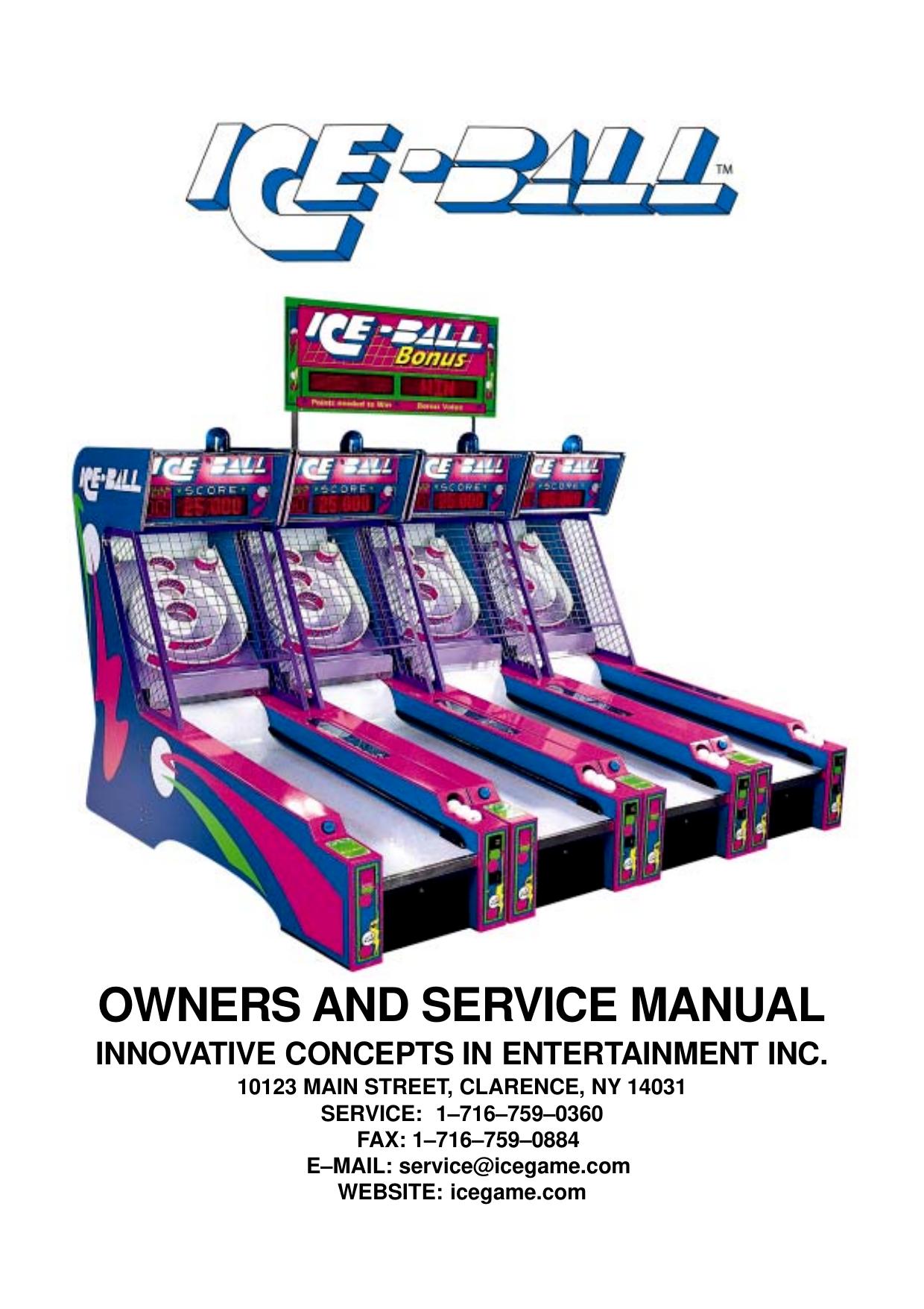 Ice Ball Service Manual