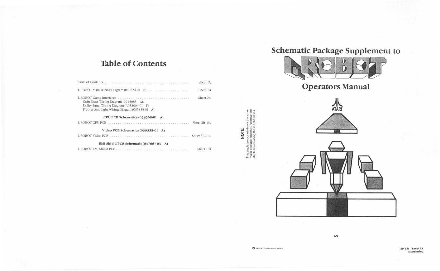 I-Robot SP-251 1st Printing