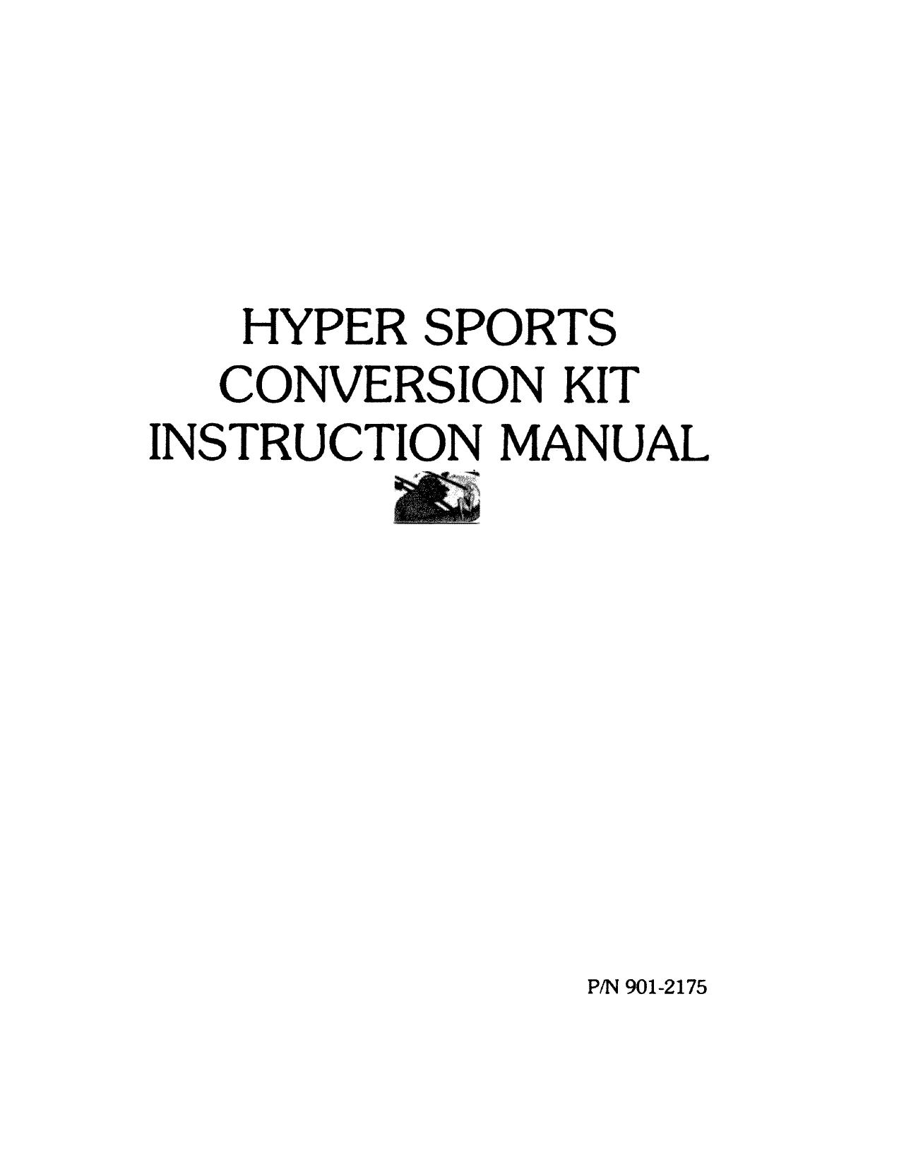 HyperSports Manual