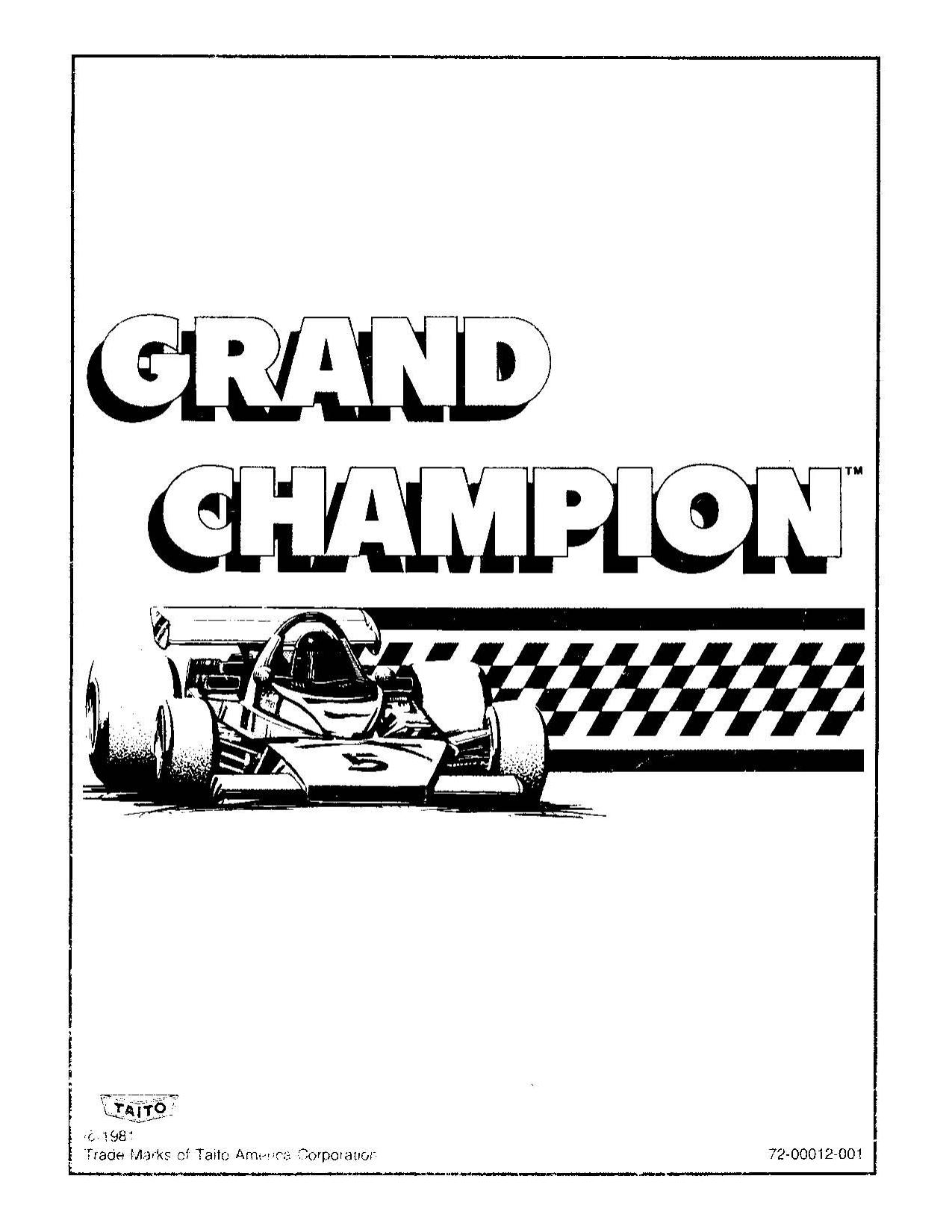 Grand Champion (Upright) (U)