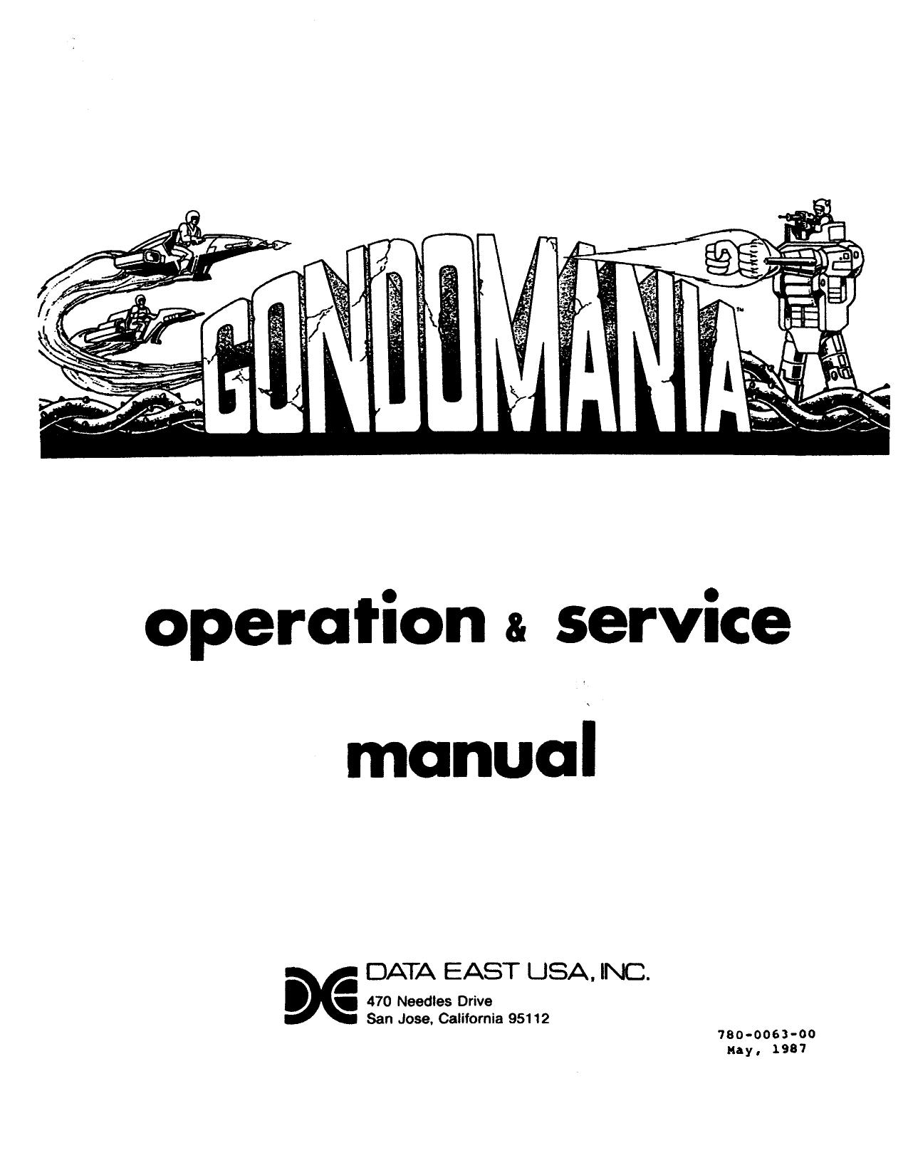 Gondomania (Operation & Service) (U)