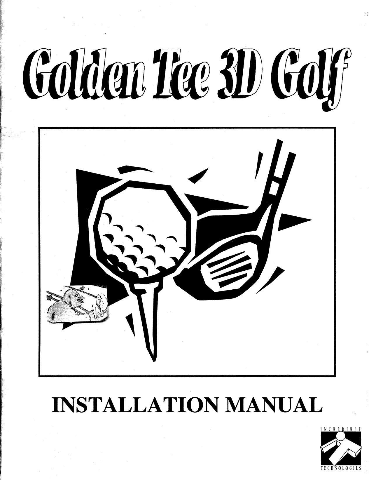 Golden Tee 3D Golf.man