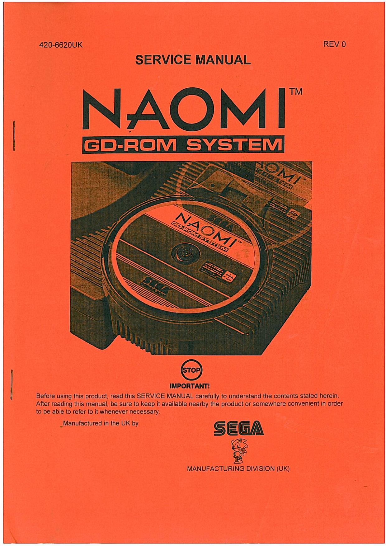 Gd-Rom Service Manual