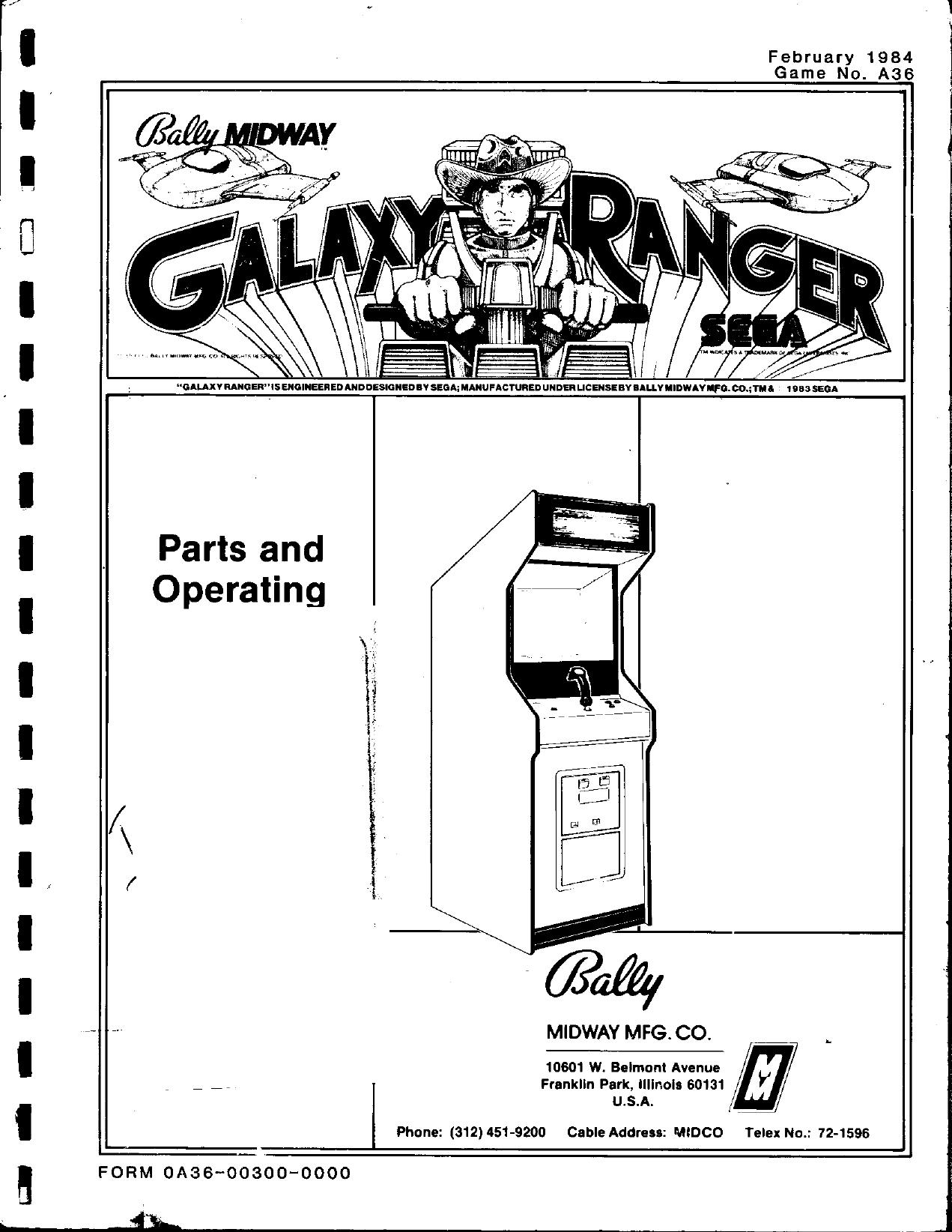 Galaxy Ranger (Parts & Operating) (U)
