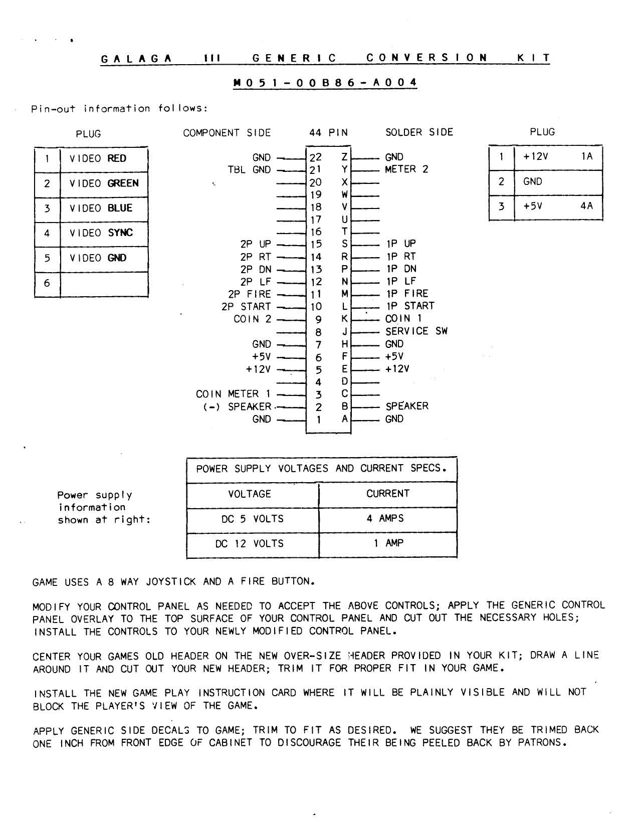 Galaga 3 (Generic Conversion Kit) (U)