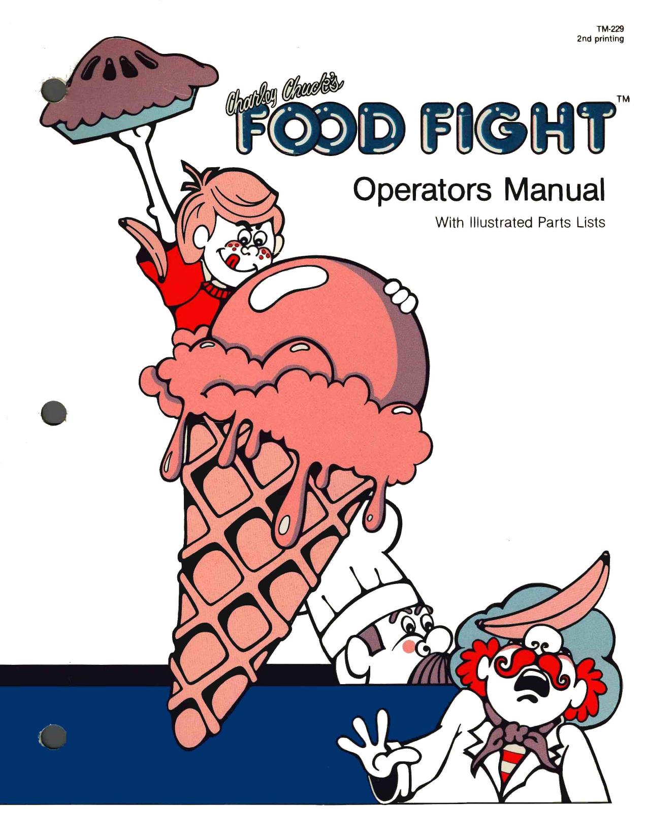 Food Fight TM-229 2nd Printing